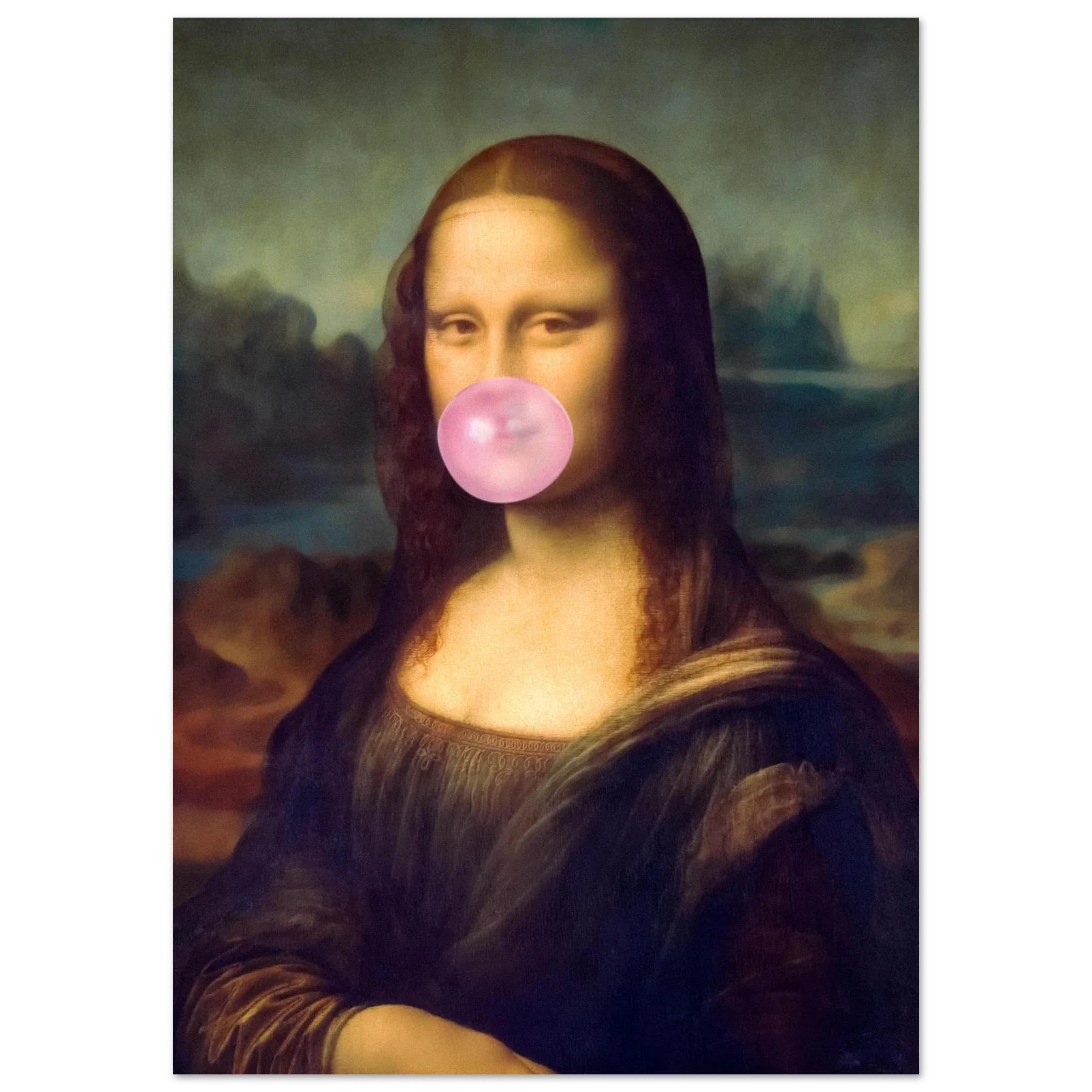 Mona Lisa Bubble Gum