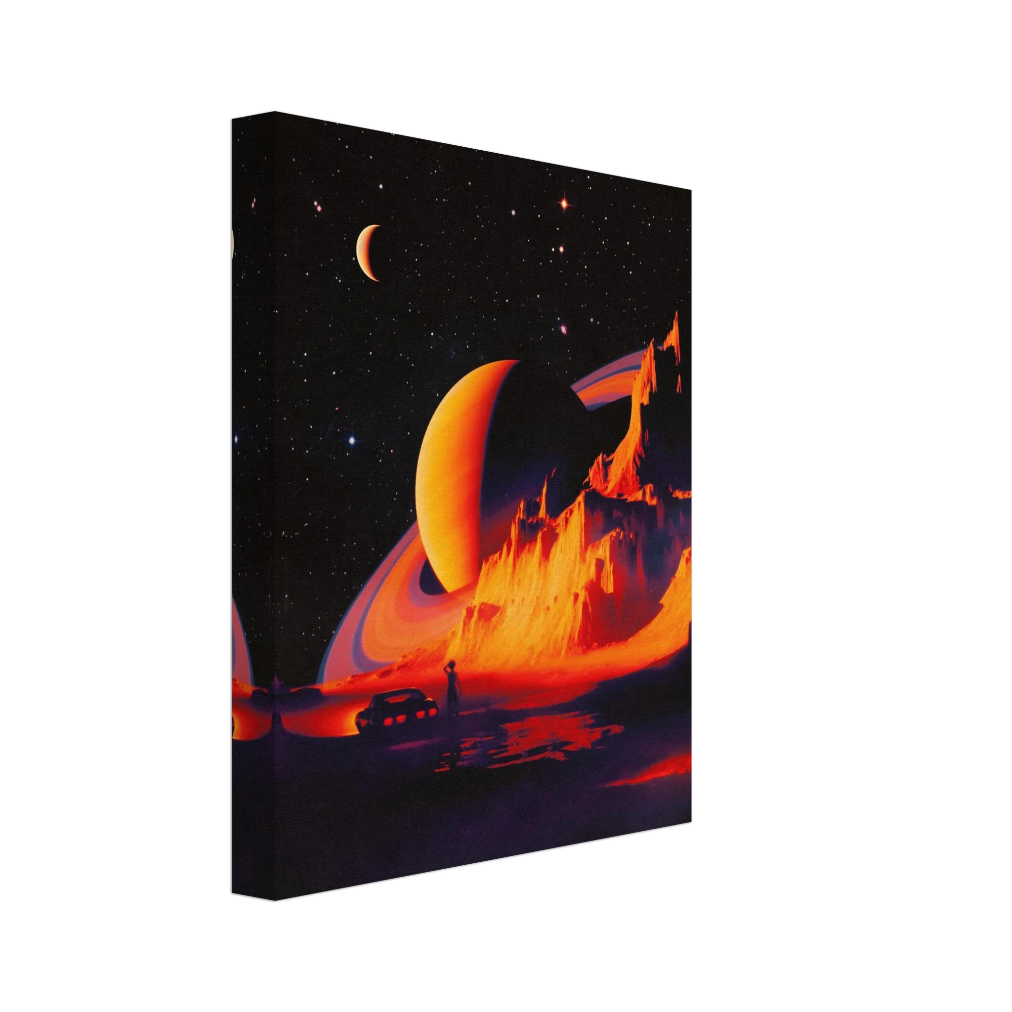 Alien Landscape Canvas