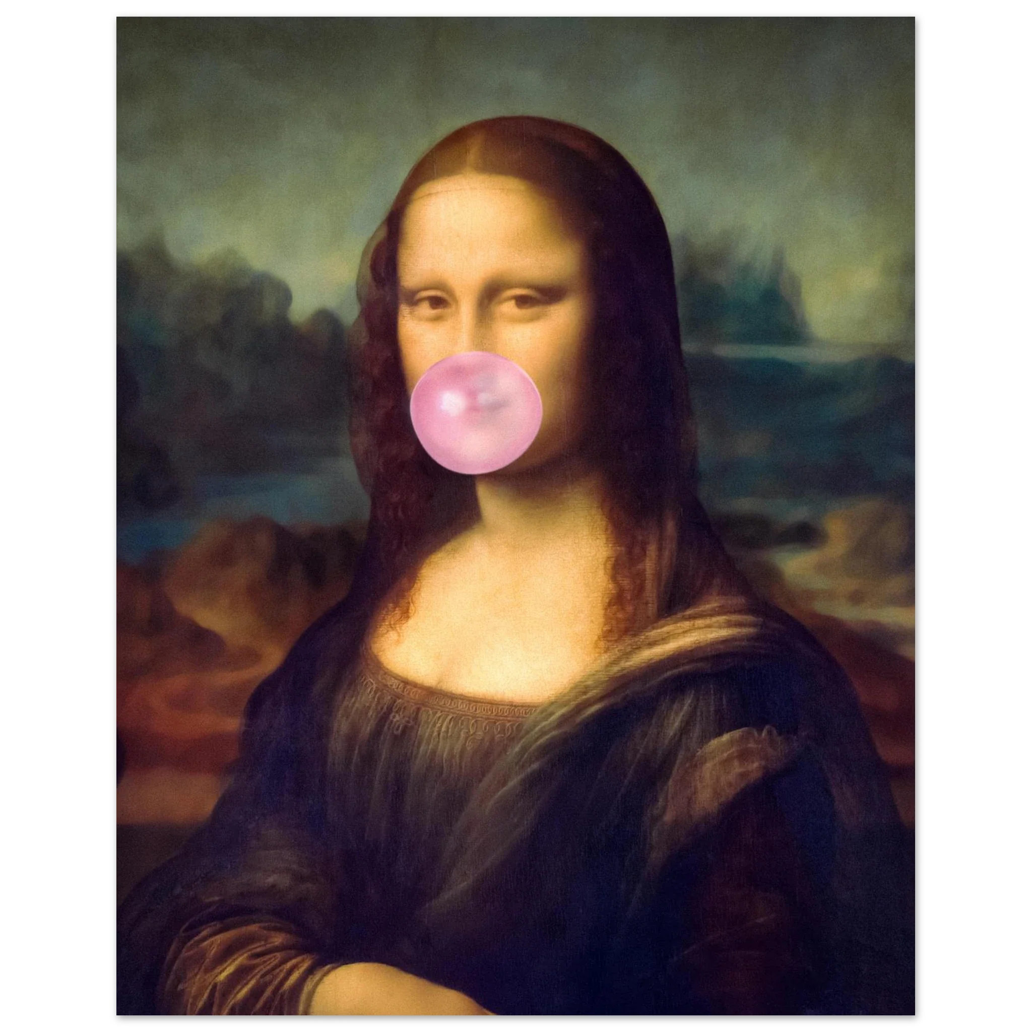 Mona Lisa Bubble Gum