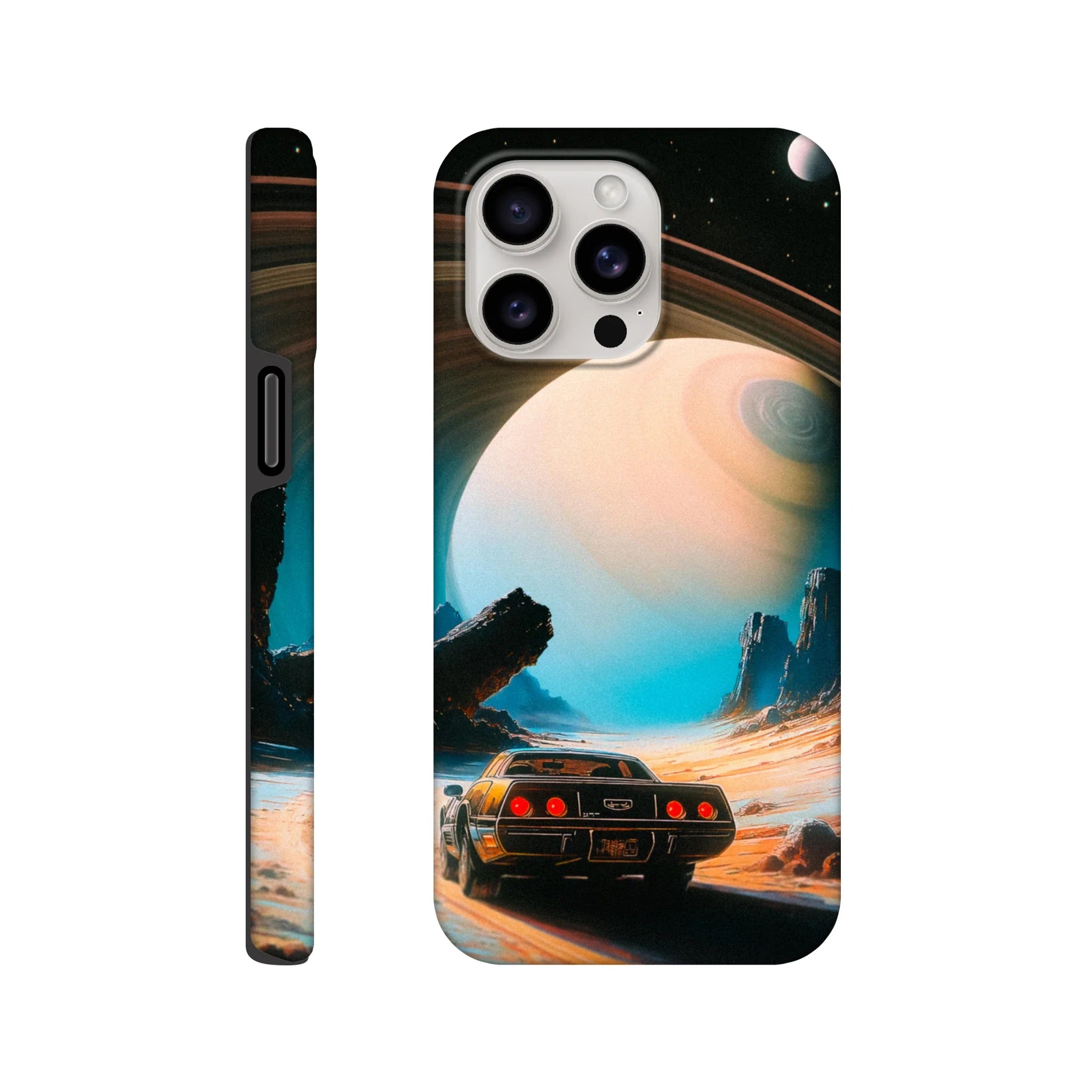 Space Race iPhone Case