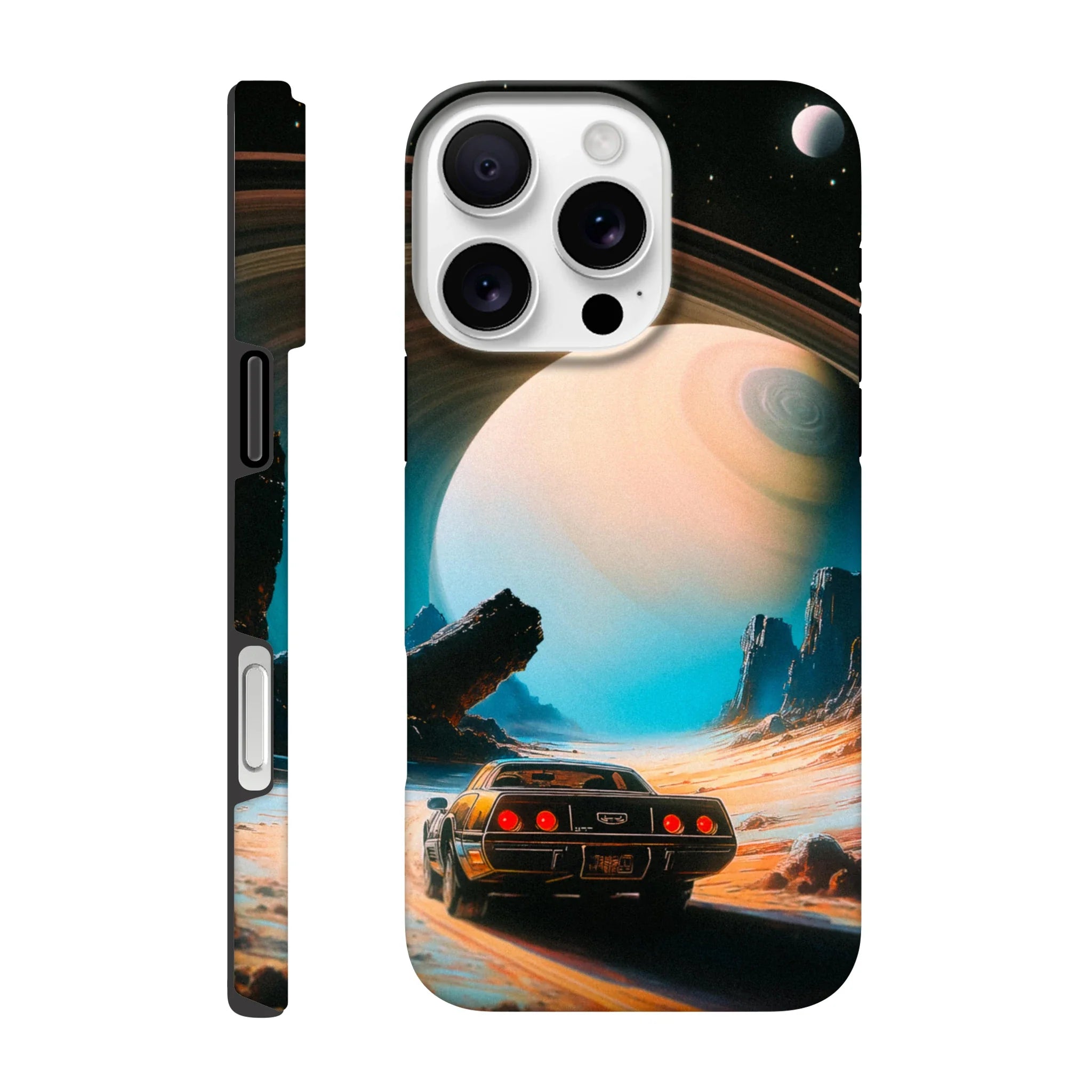 Space Race iPhone Case