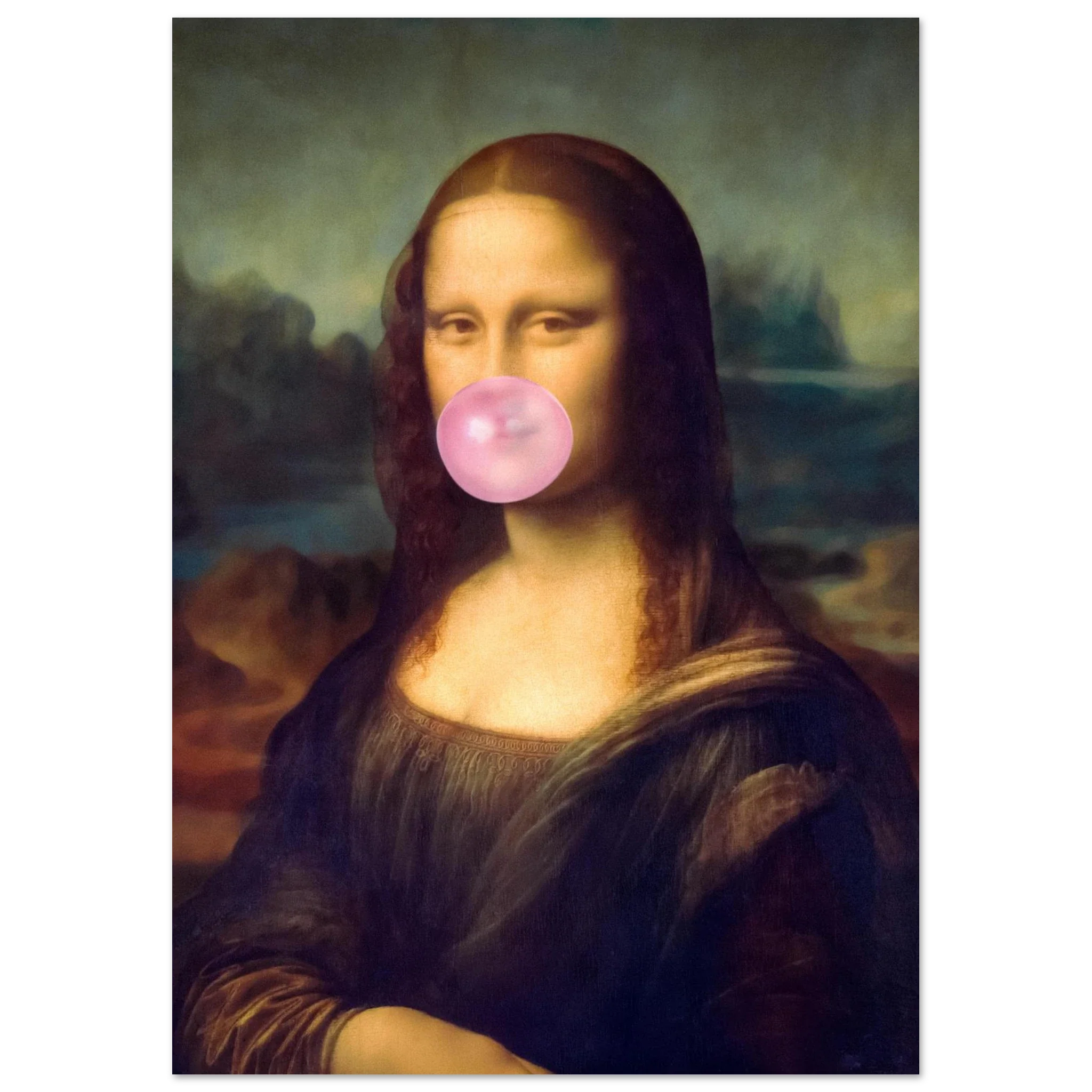 Mona Lisa Bubble Gum