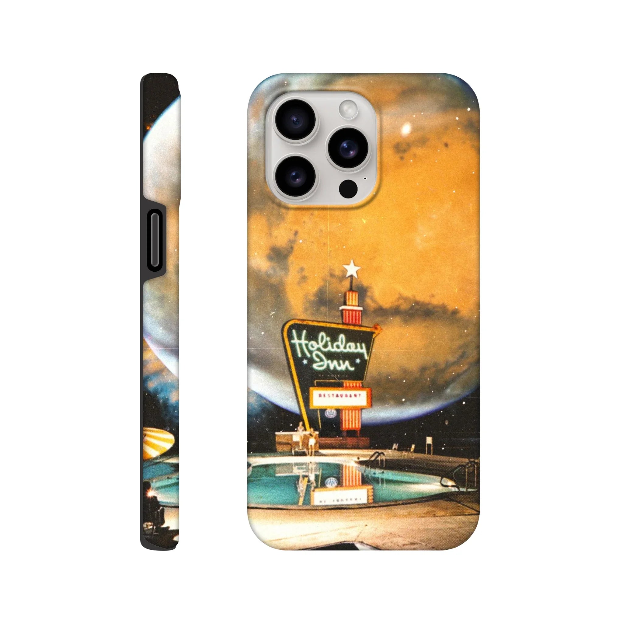 Space Hotel iPhone Case