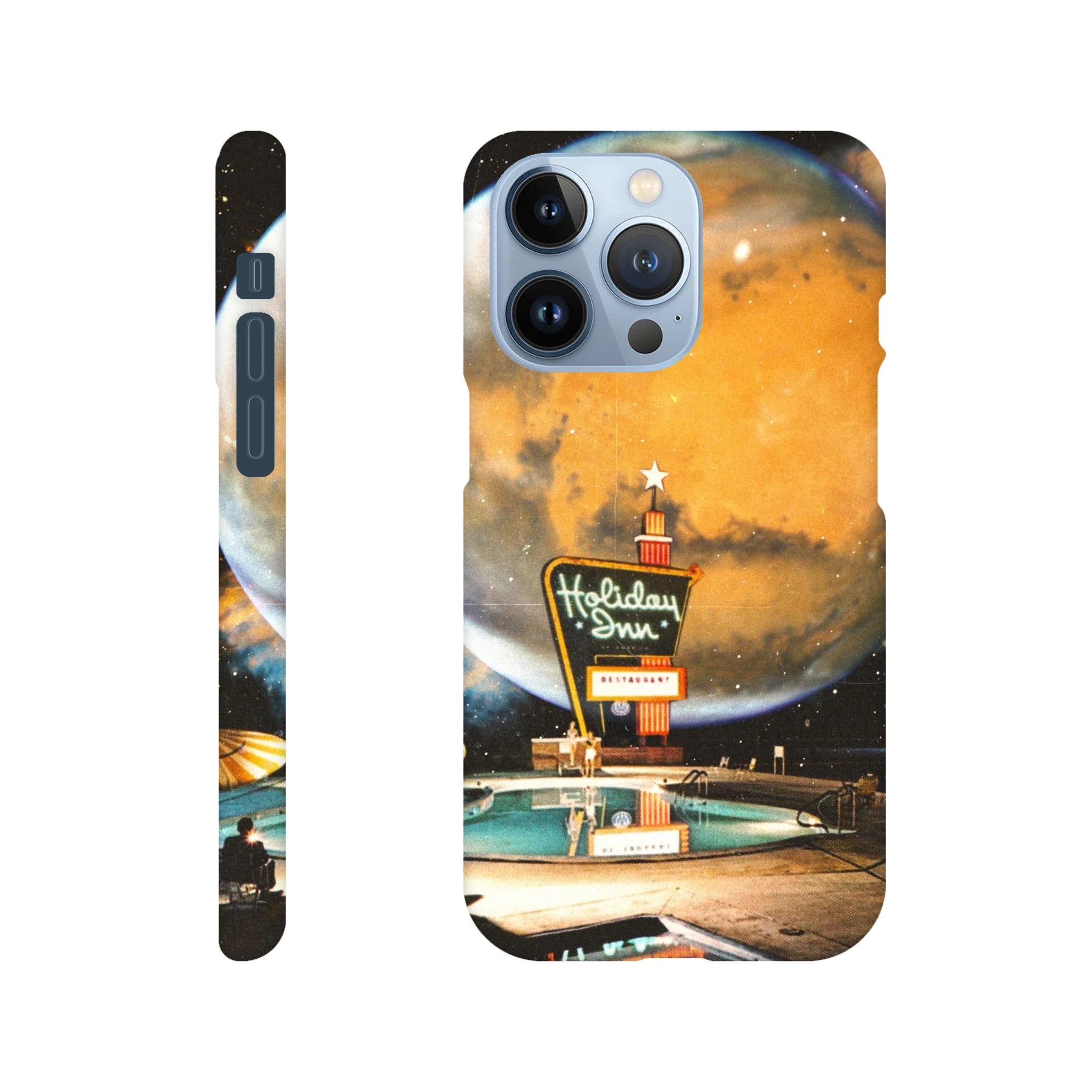 Space Hotel iPhone Case