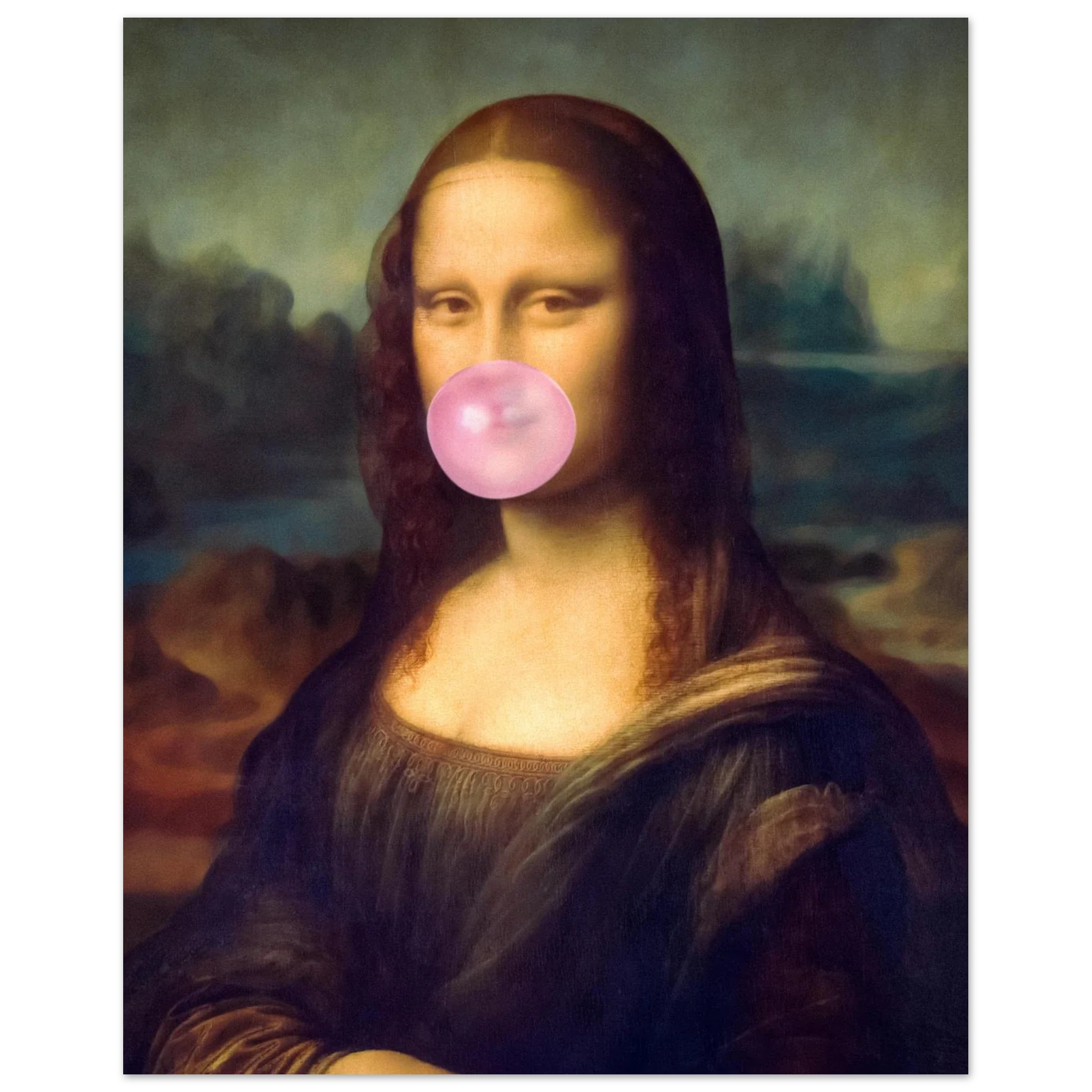 Mona Lisa Bubble Gum
