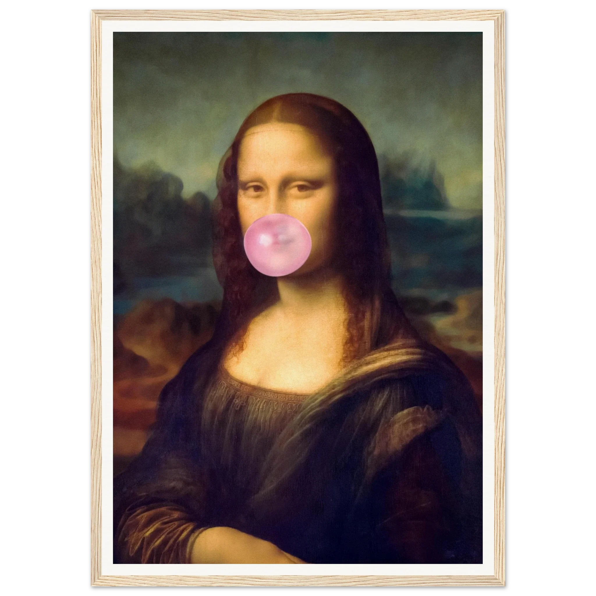 Mona Lisa Bubble Gum