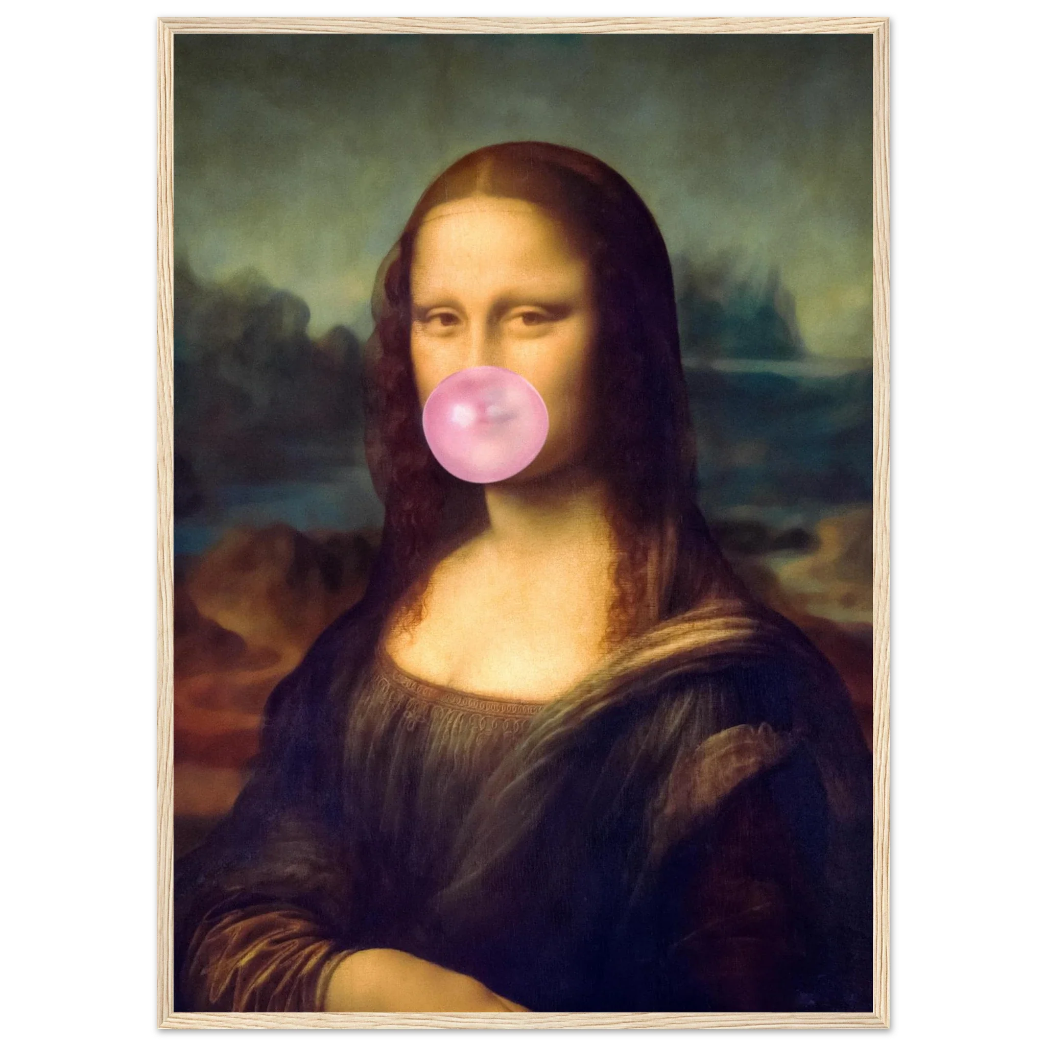 Mona Lisa Bubble Gum