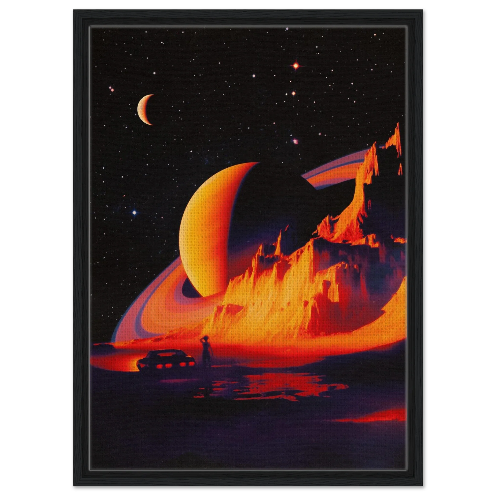 Alien Landscape Canvas