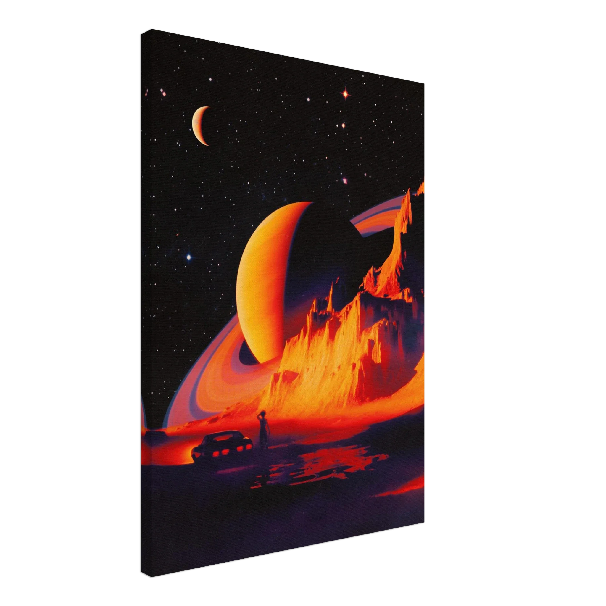 Alien Landscape Canvas