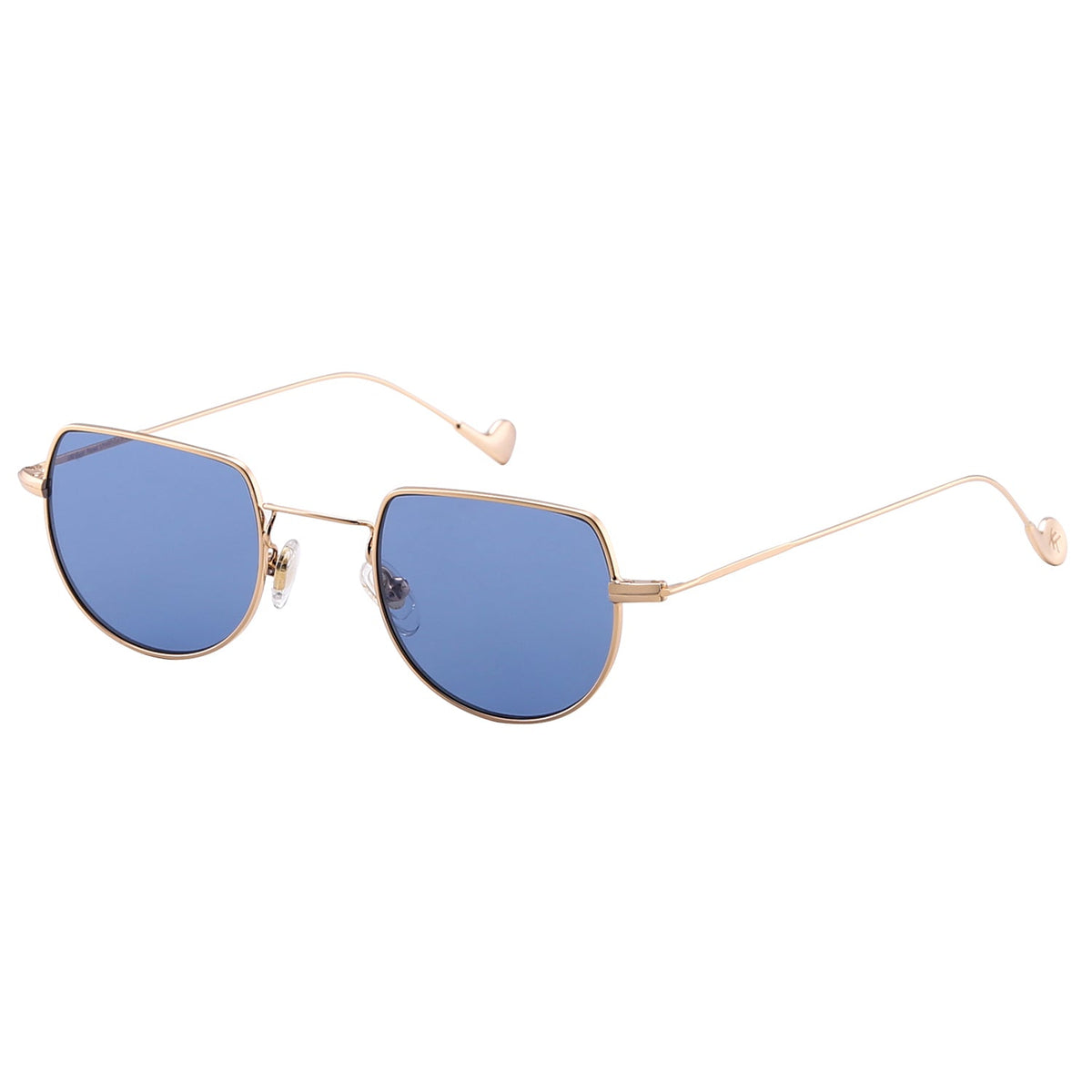 Edgy Oval 18k Gold