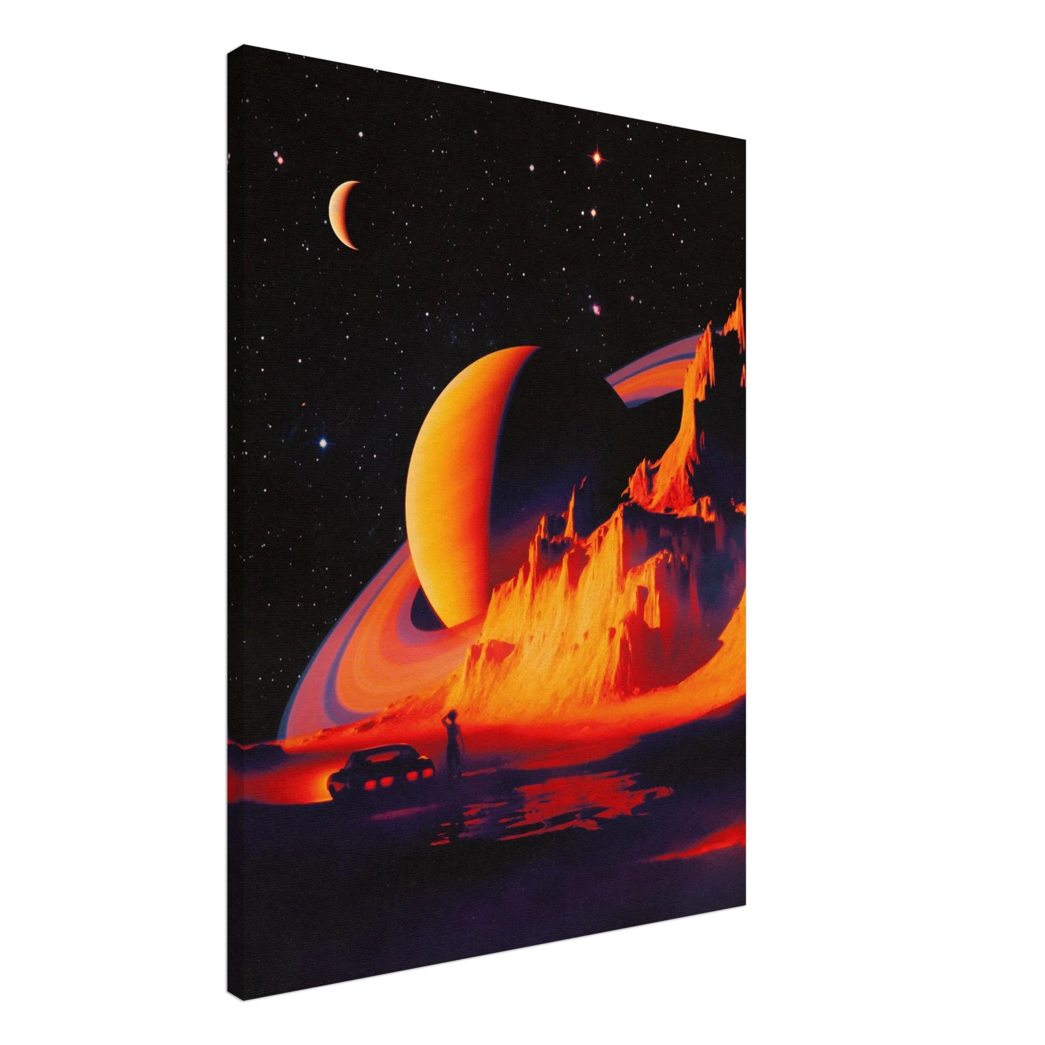 Alien Landscape Canvas