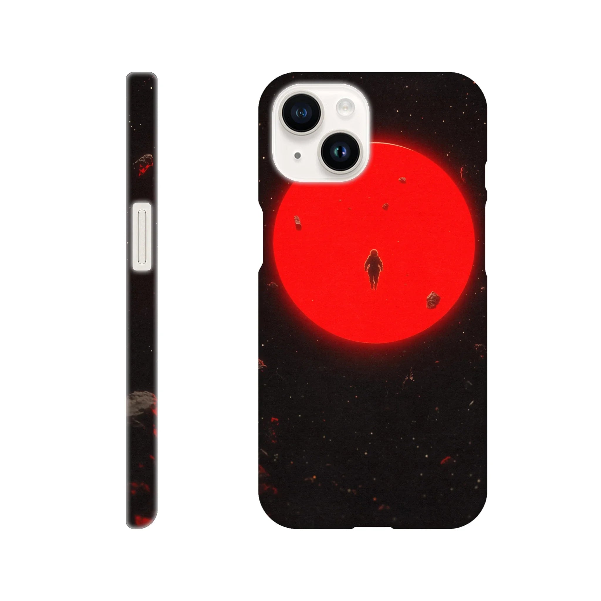Red Moon iPhone Case