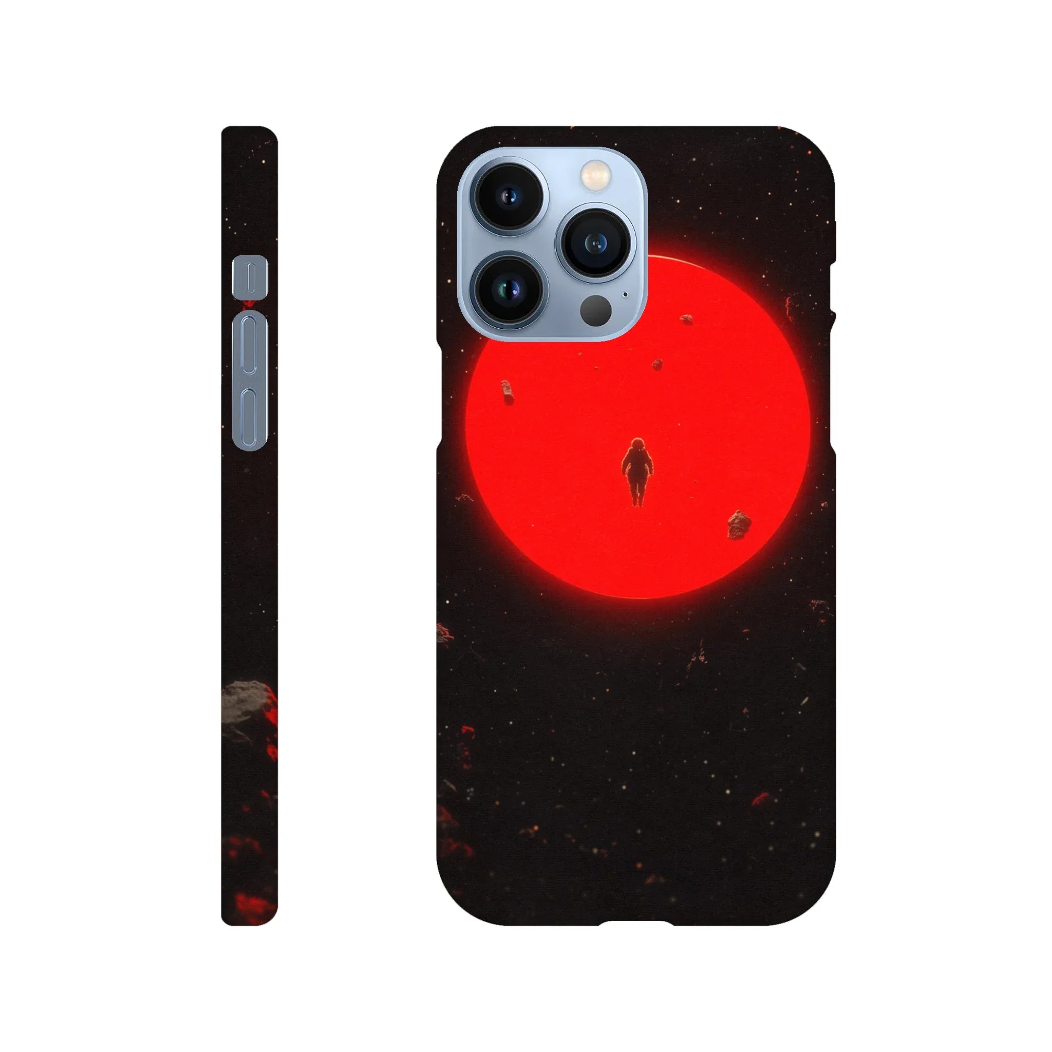 Red Moon iPhone Case
