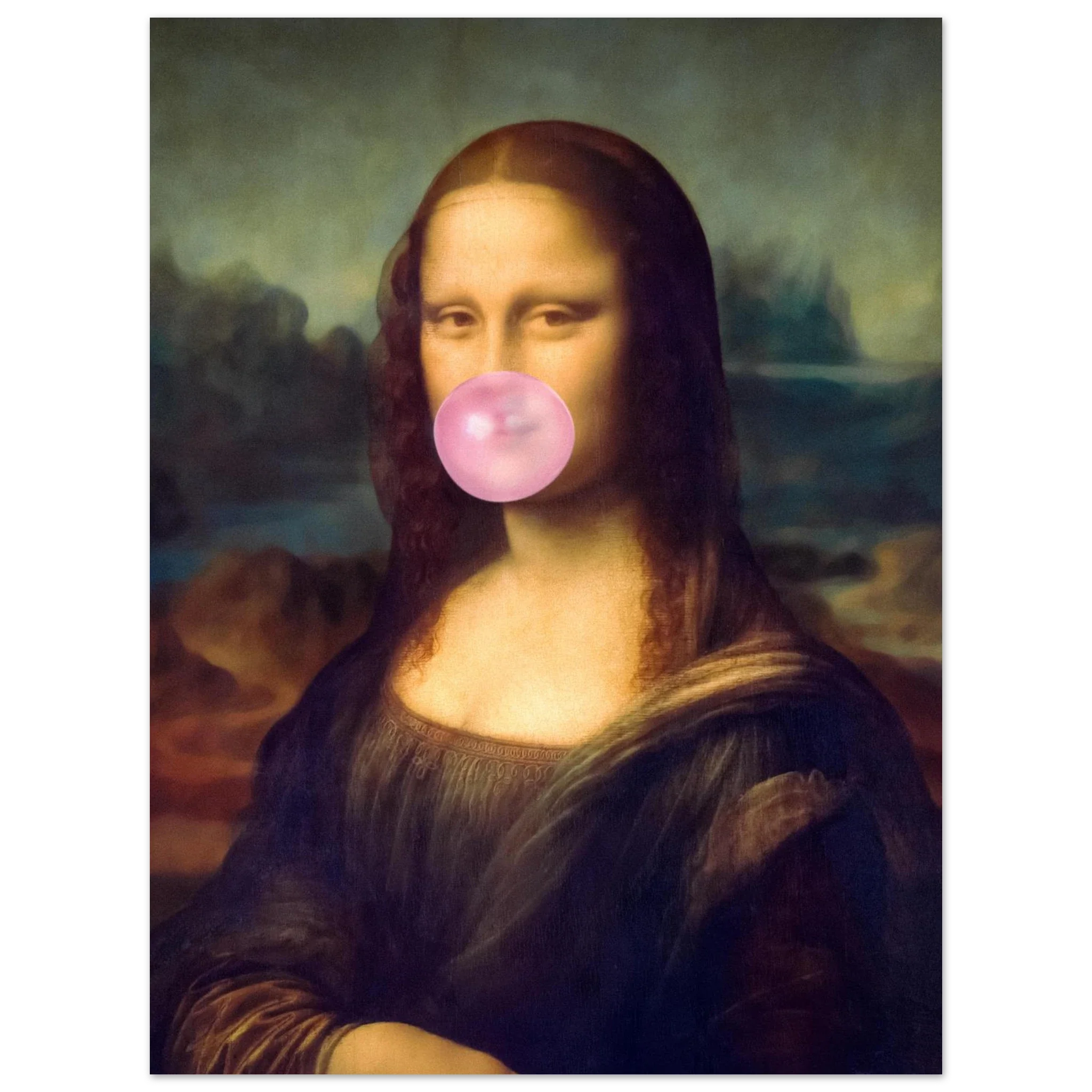 Mona Lisa Bubble Gum