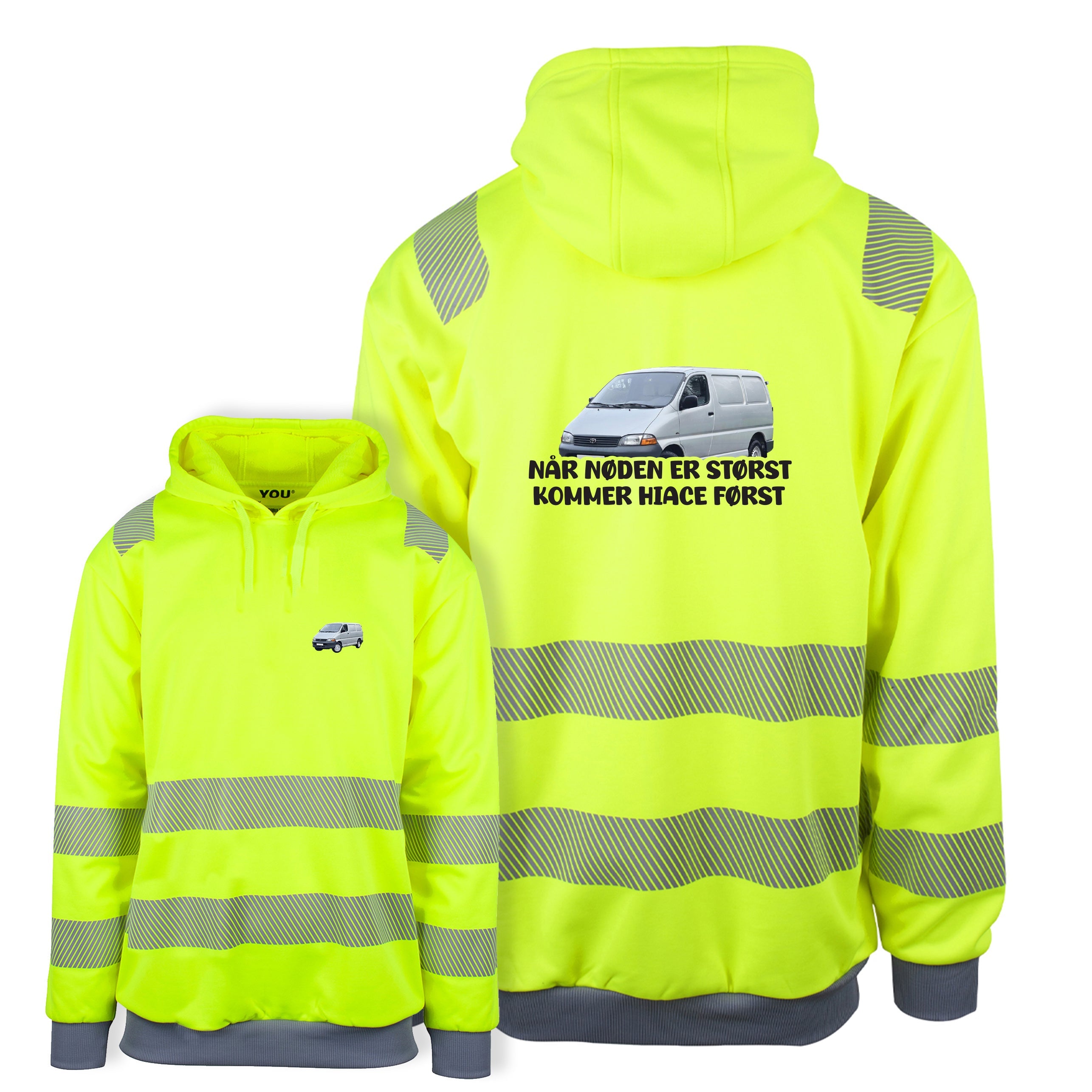 Når nøden er størst - Reflexhoodie
