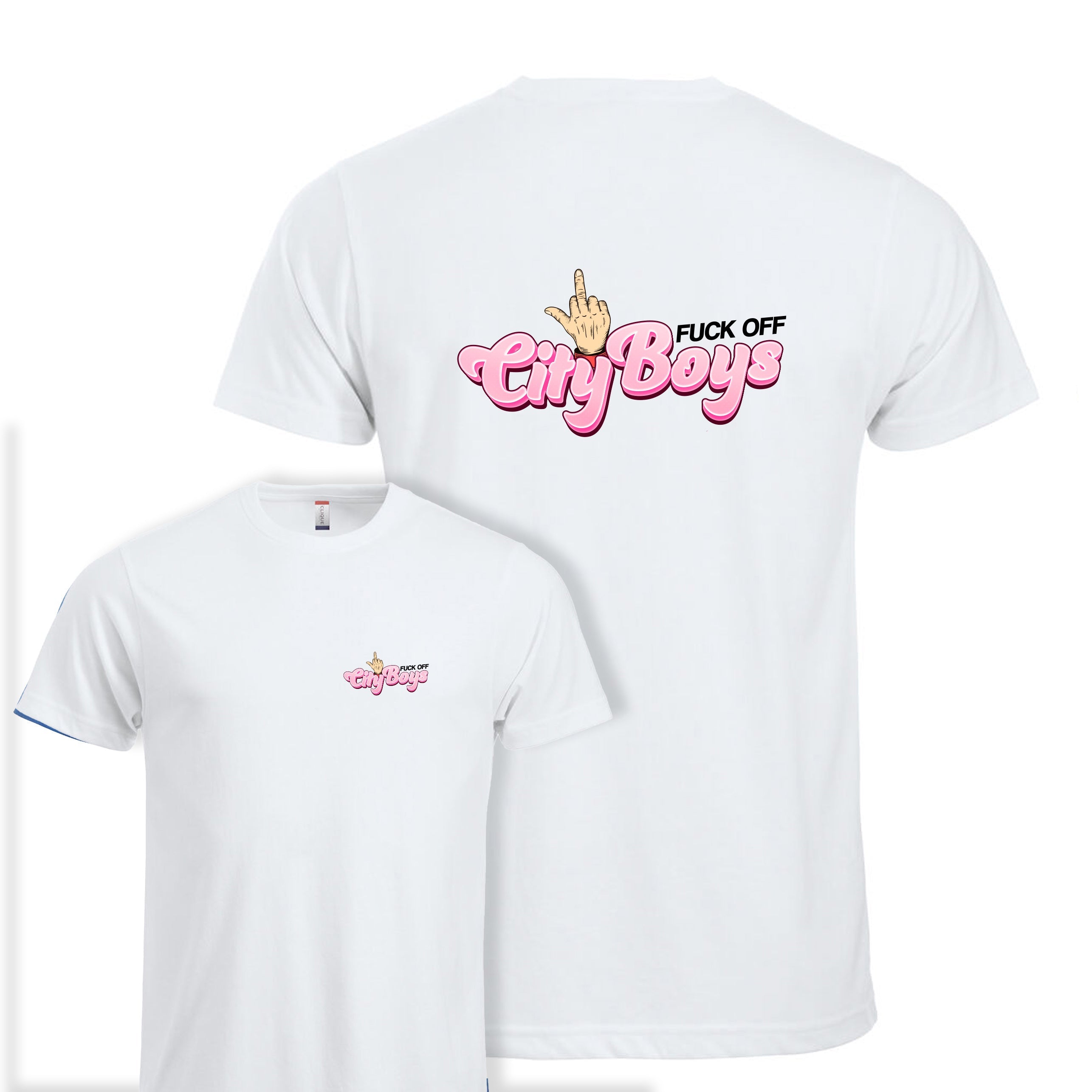 Fuck Off Cityboys 2.0 - tskjorte