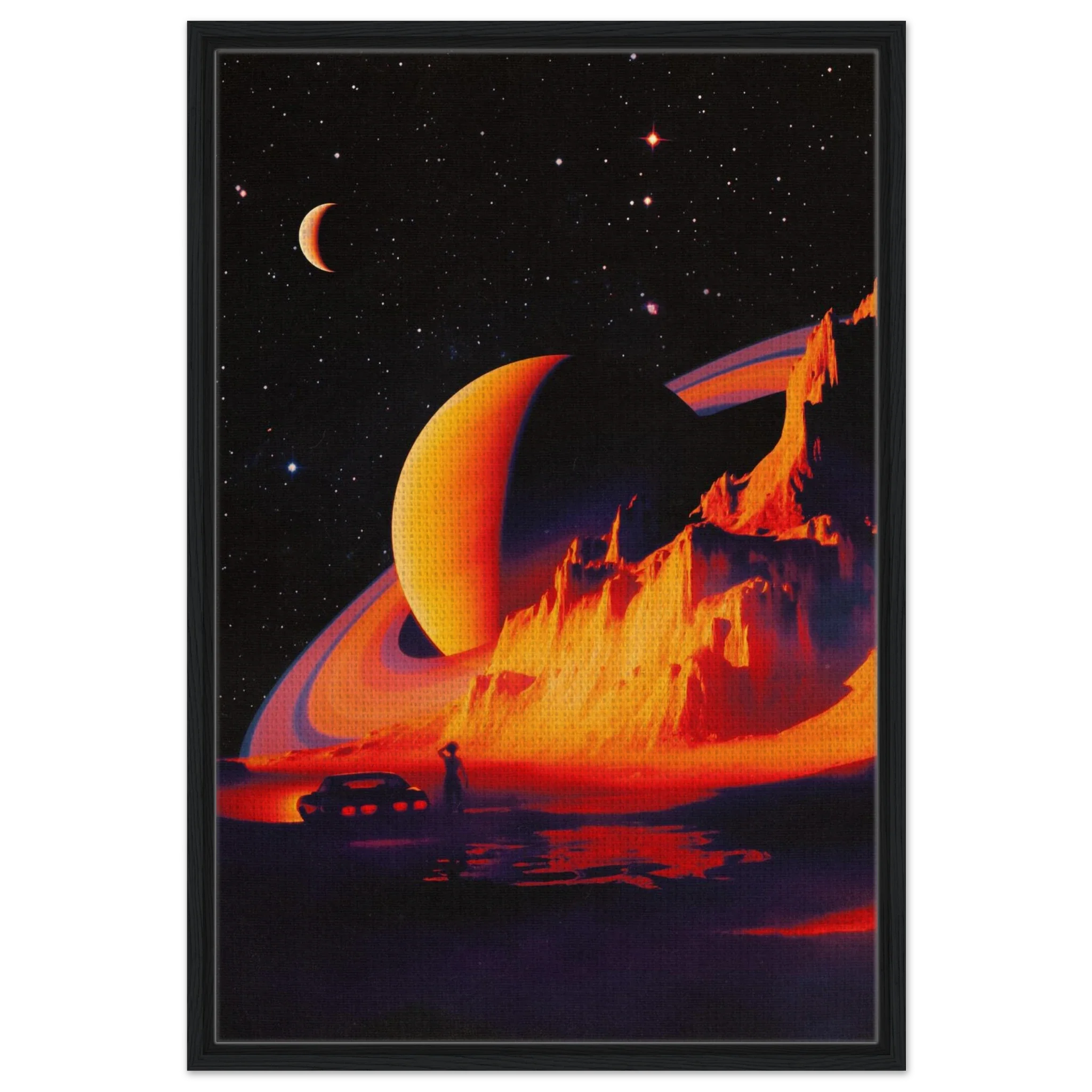 Alien Landscape Canvas