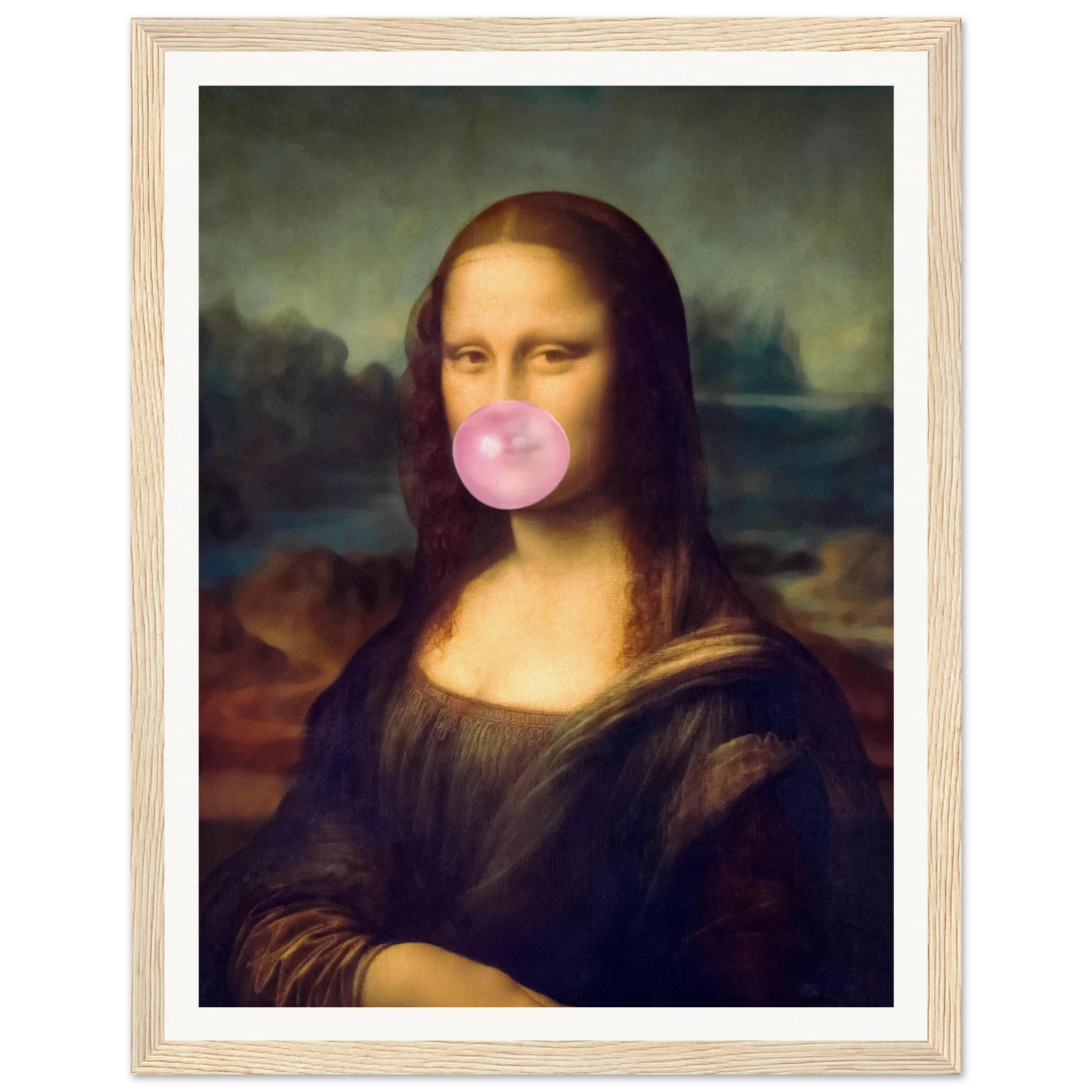 Mona Lisa Bubble Gum