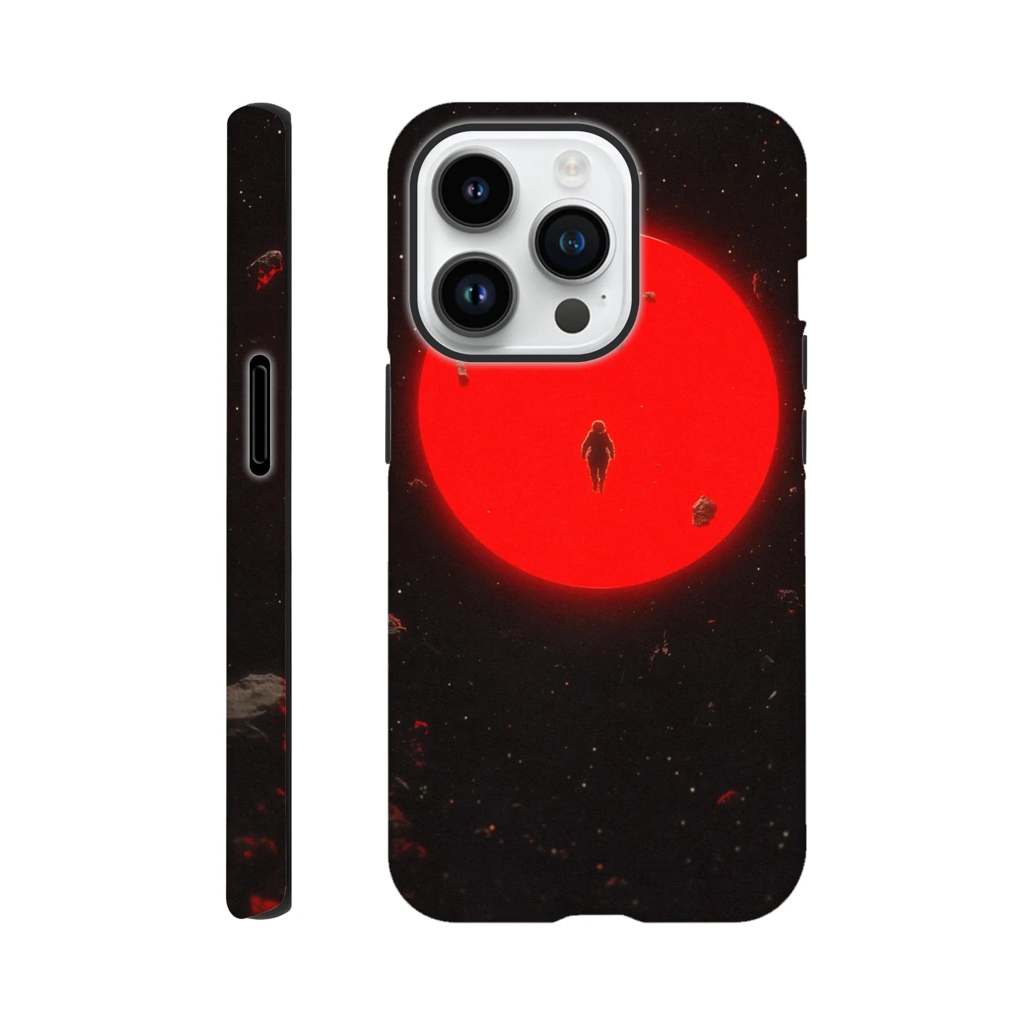 Red Moon iPhone Case