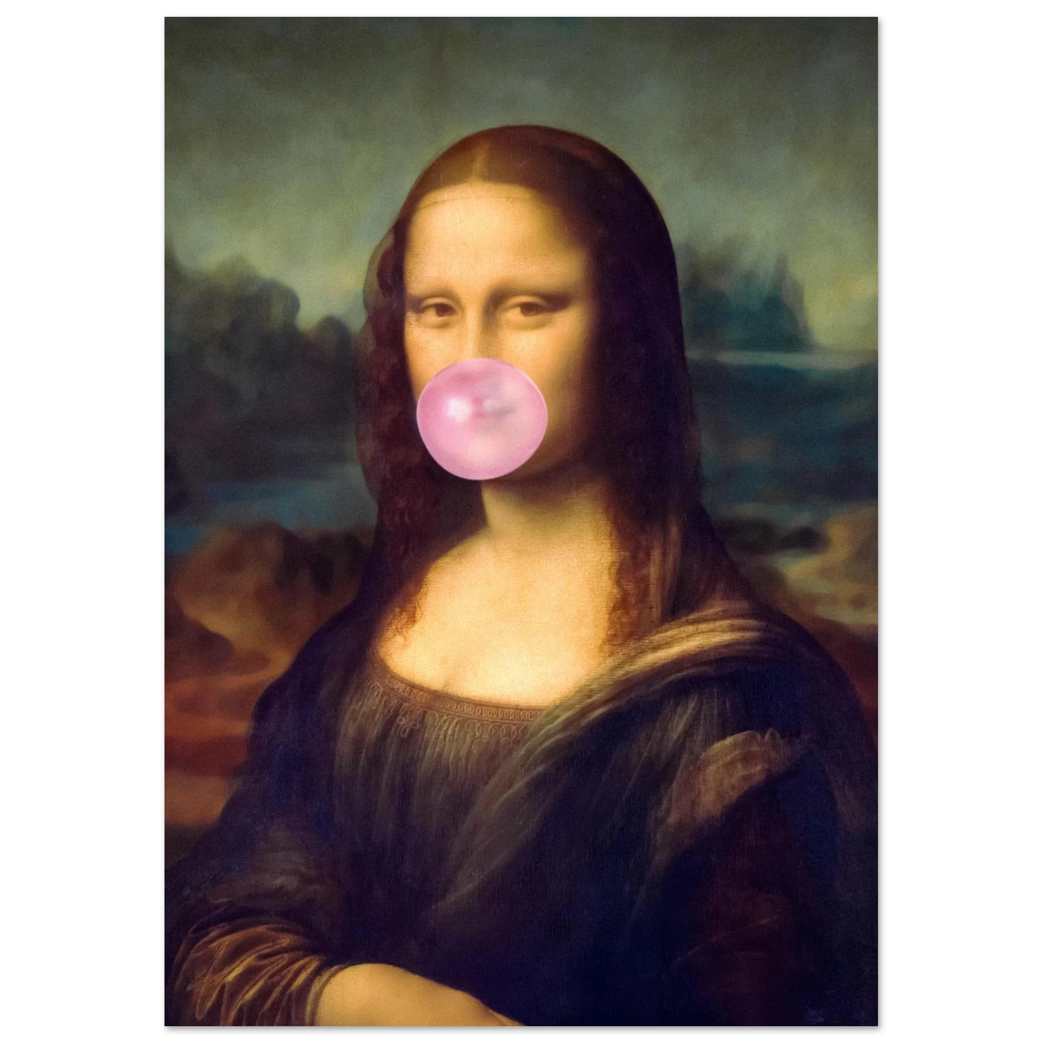 Mona Lisa Bubble Gum