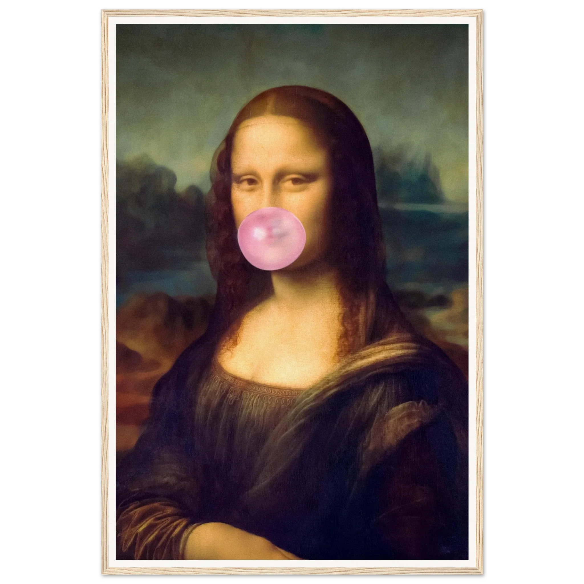 Mona Lisa Bubble Gum