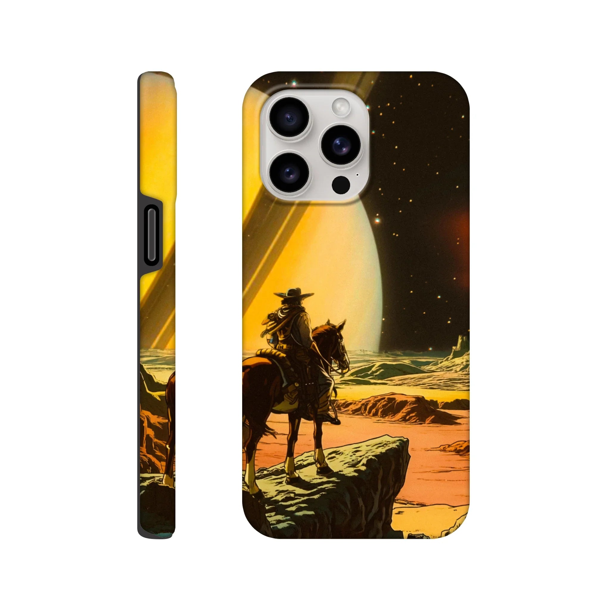Cosmic Cowboy iPhone Case