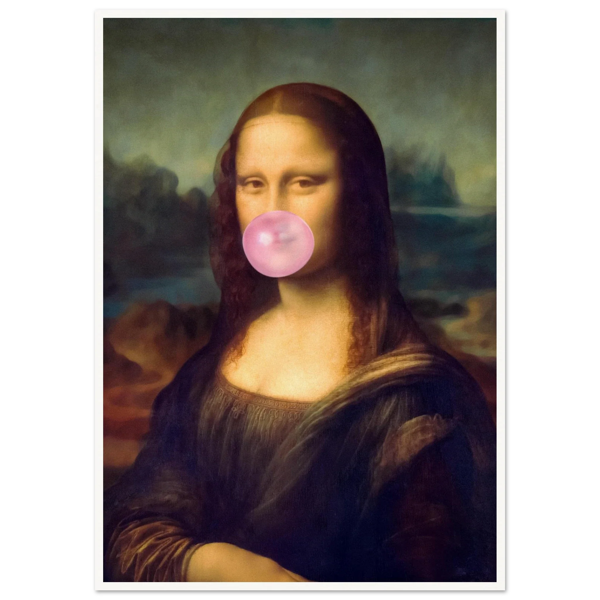 Mona Lisa Bubble Gum