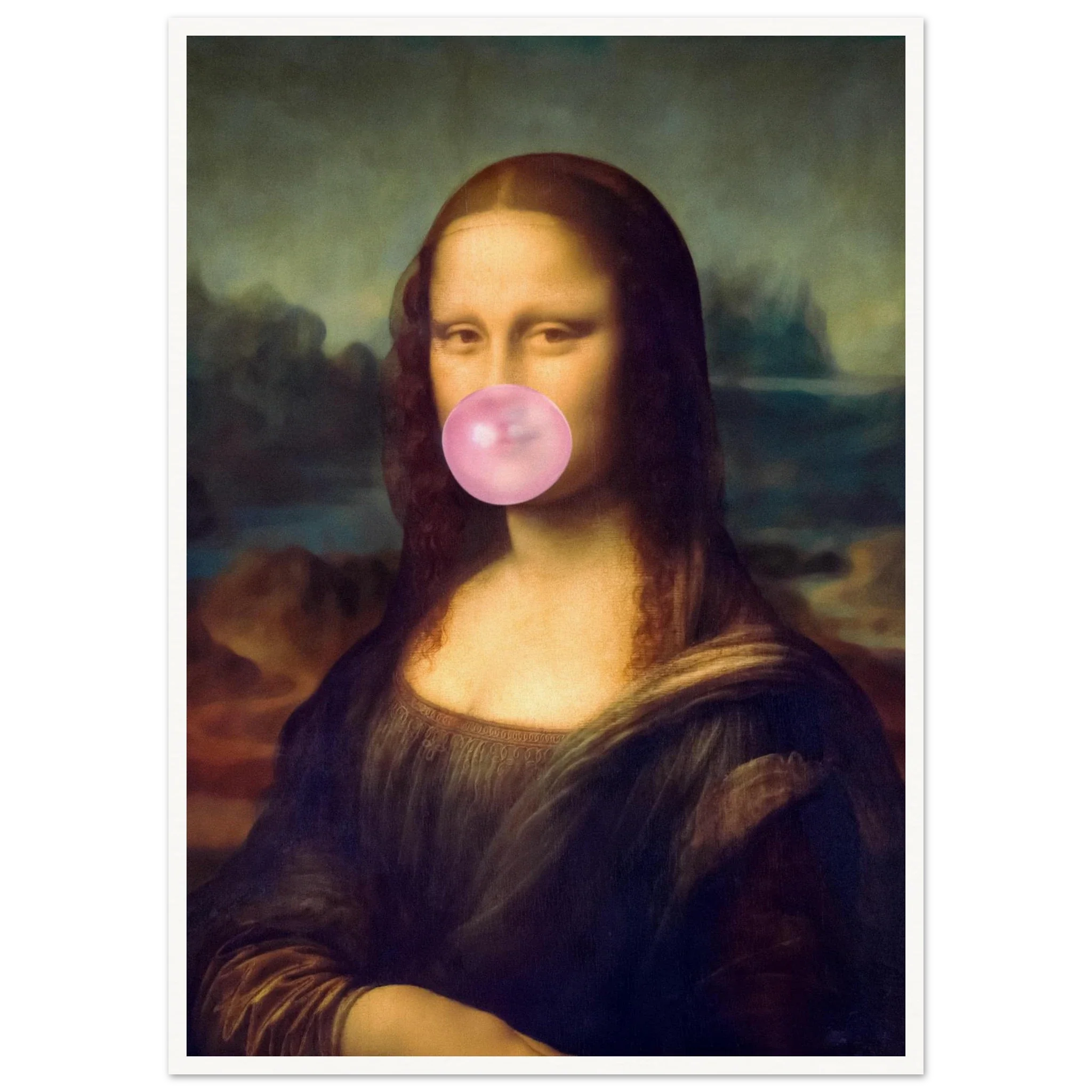 Mona Lisa Bubble Gum
