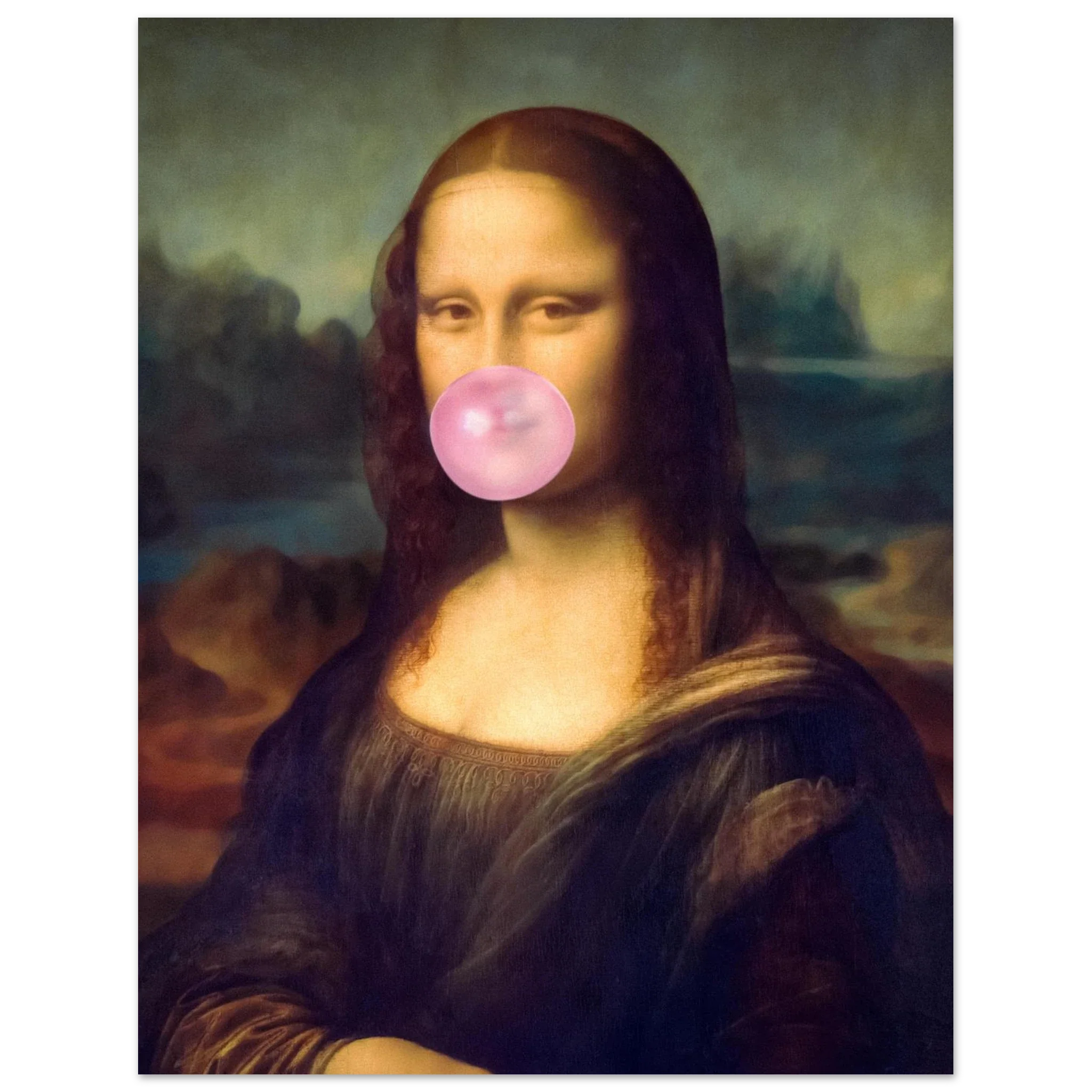 Mona Lisa Bubble Gum