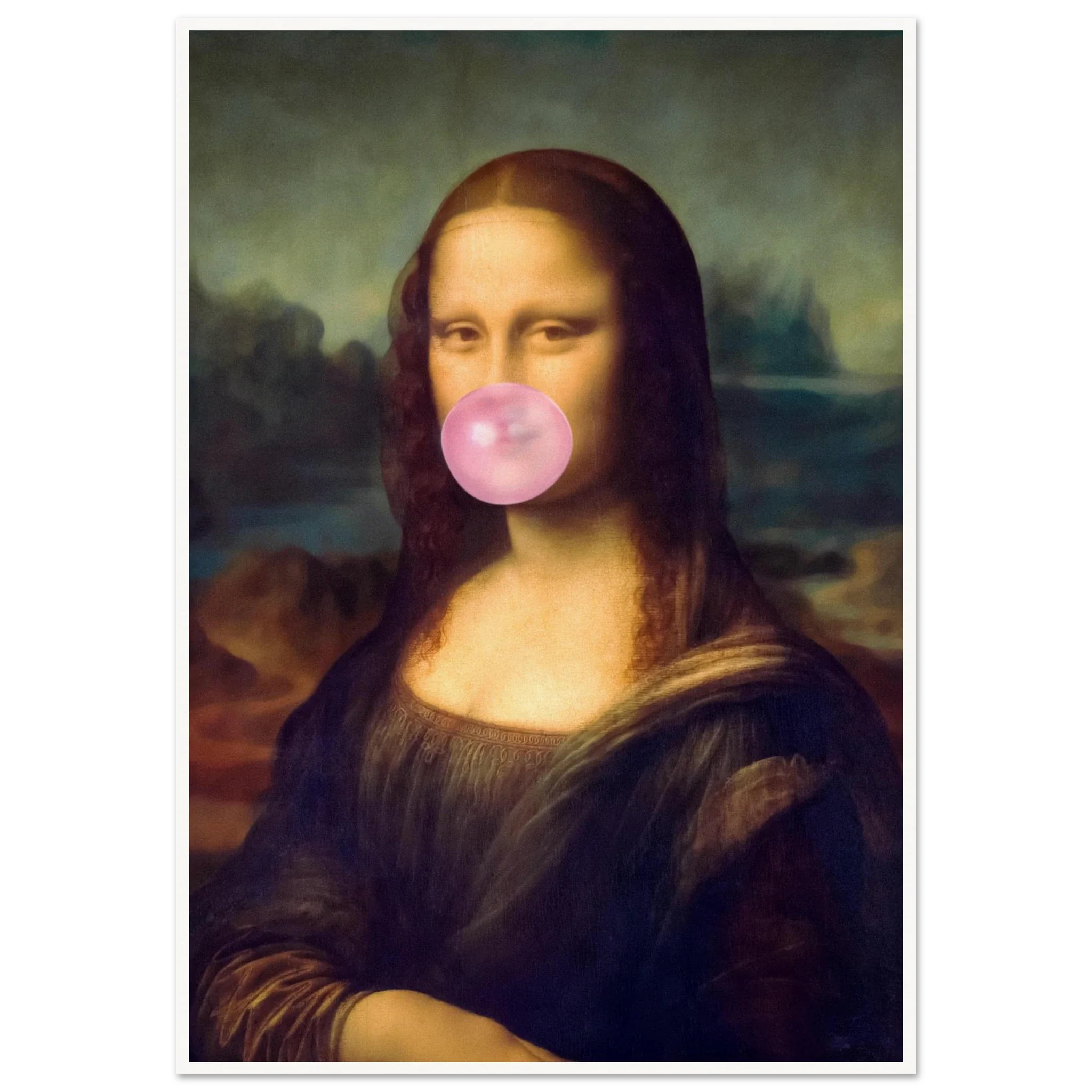 Mona Lisa Bubble Gum