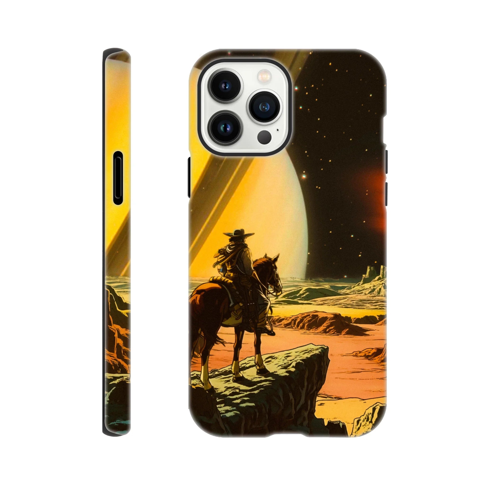 Cosmic Cowboy iPhone Case