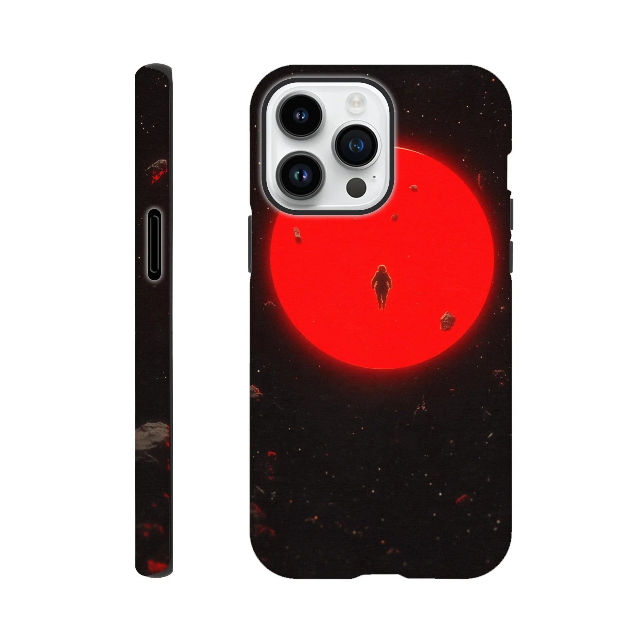 Red Moon iPhone Case