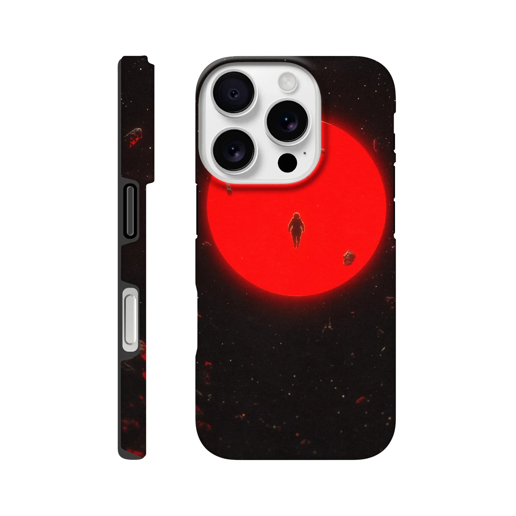 Red Moon iPhone Case