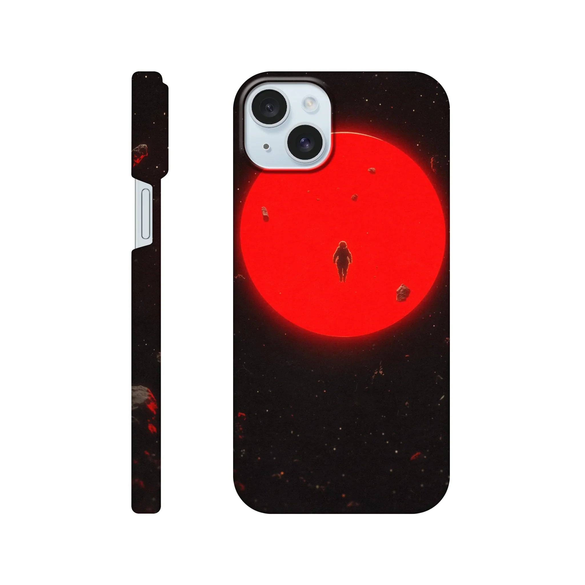 Red Moon iPhone Case