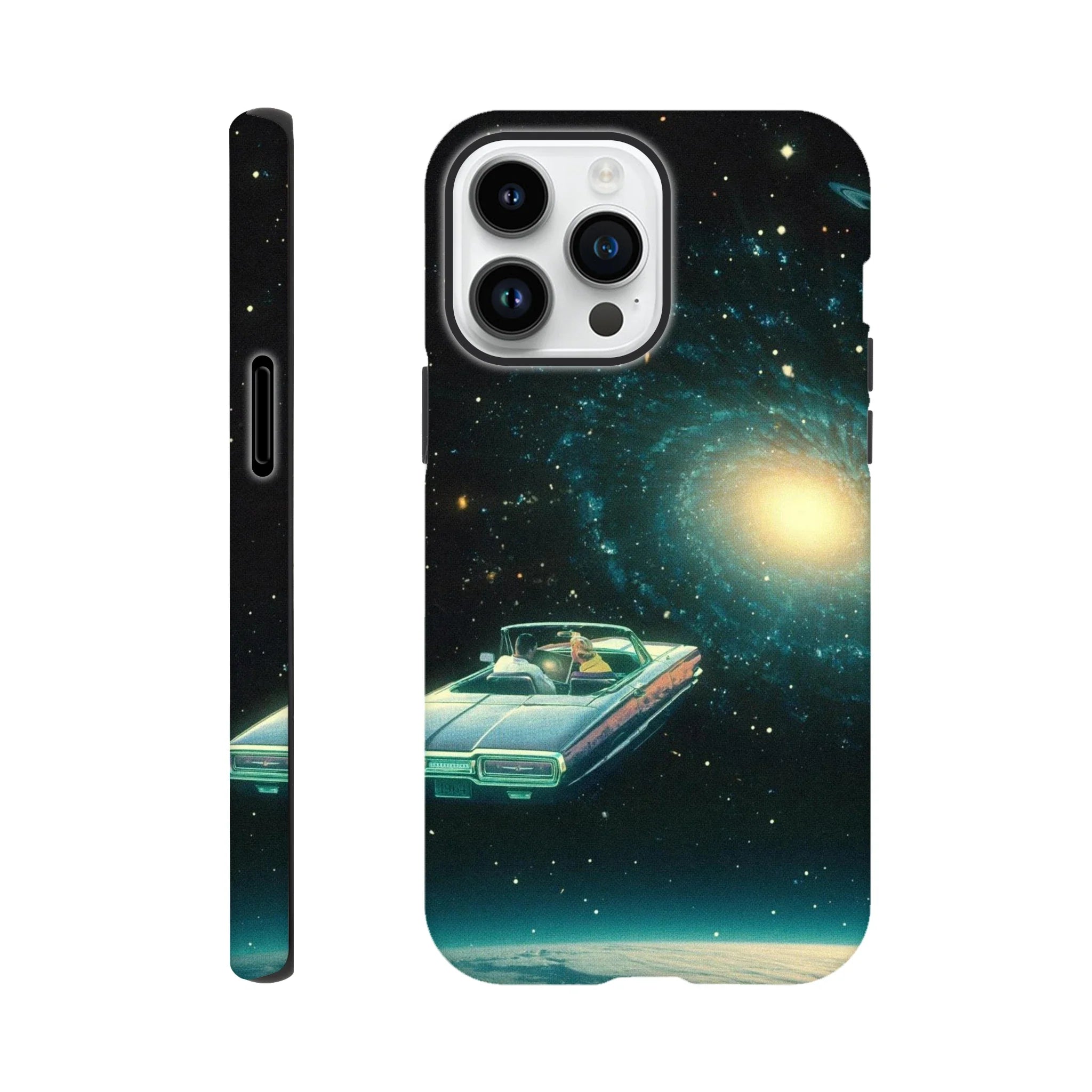 Where Are We Going iPhone Case