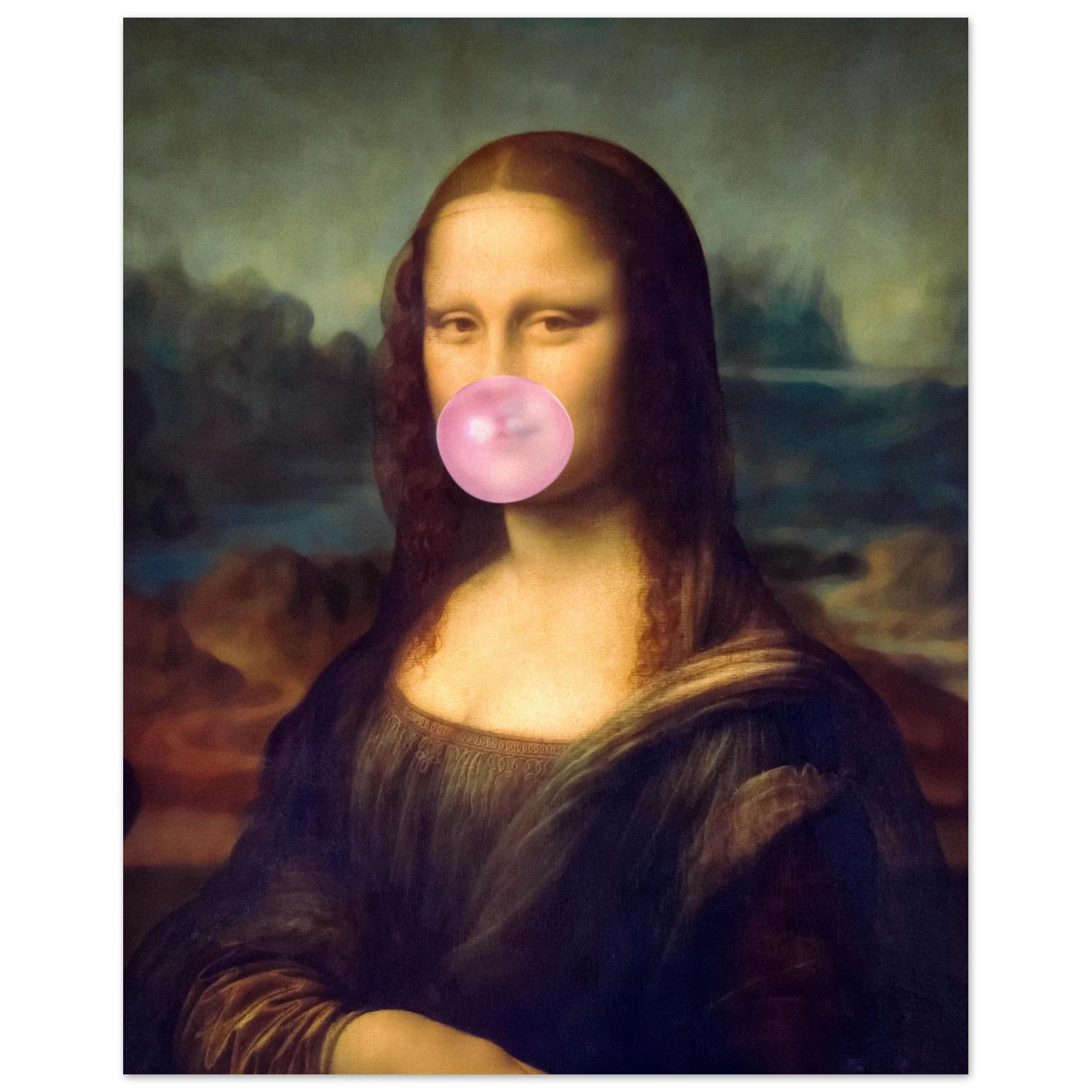 Mona Lisa Bubble Gum