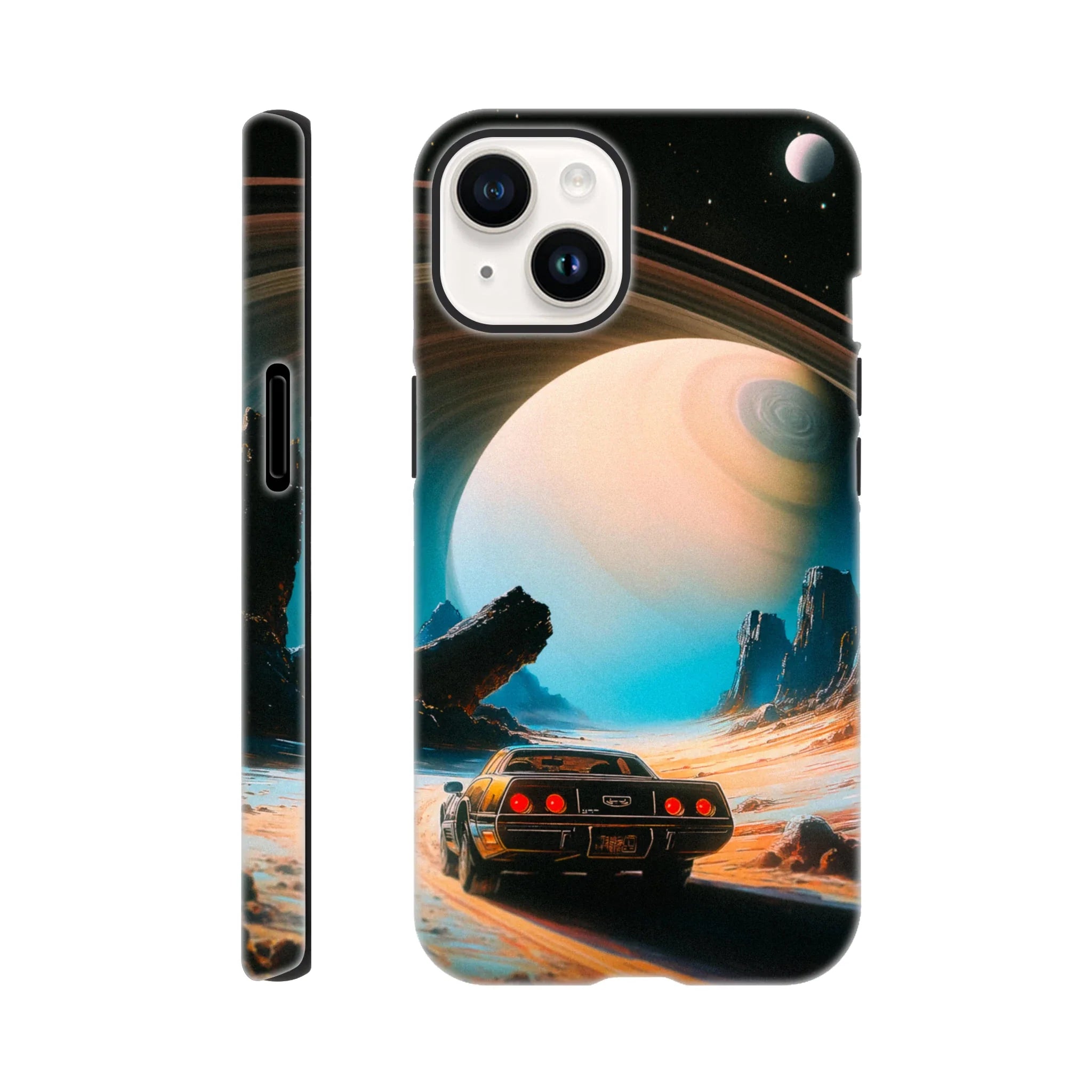 Space Race iPhone Case