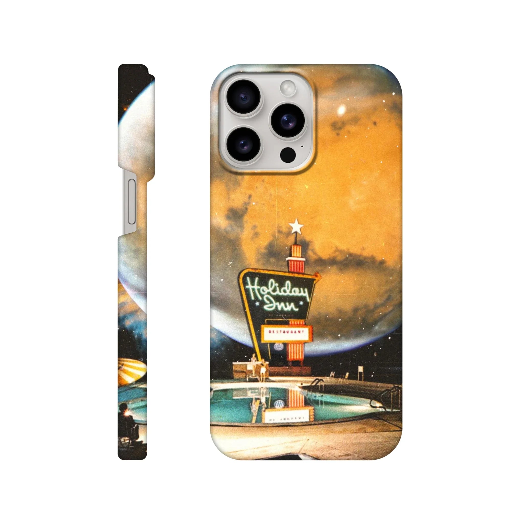 Space Hotel iPhone Case