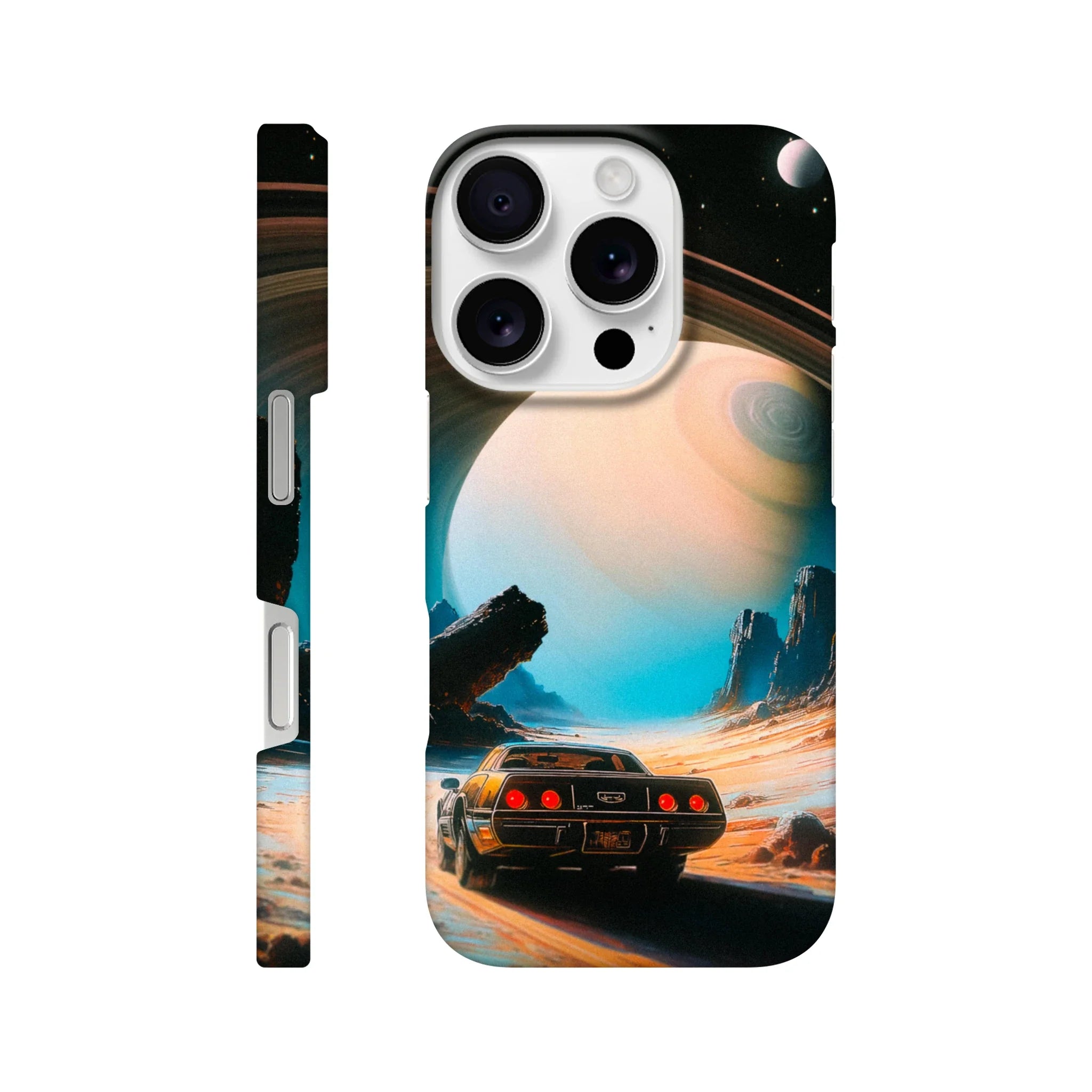 Space Race iPhone Case