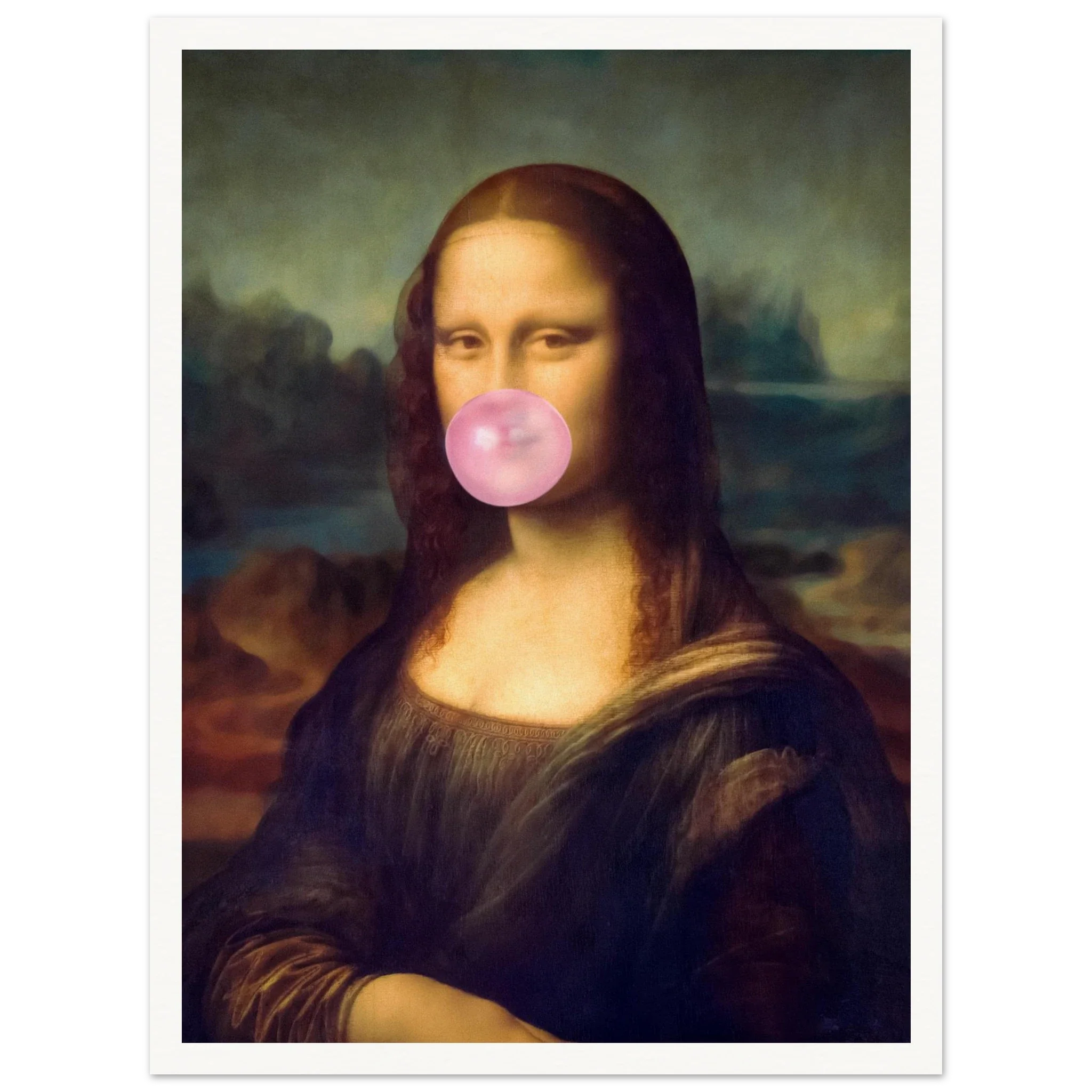 Mona Lisa Bubble Gum