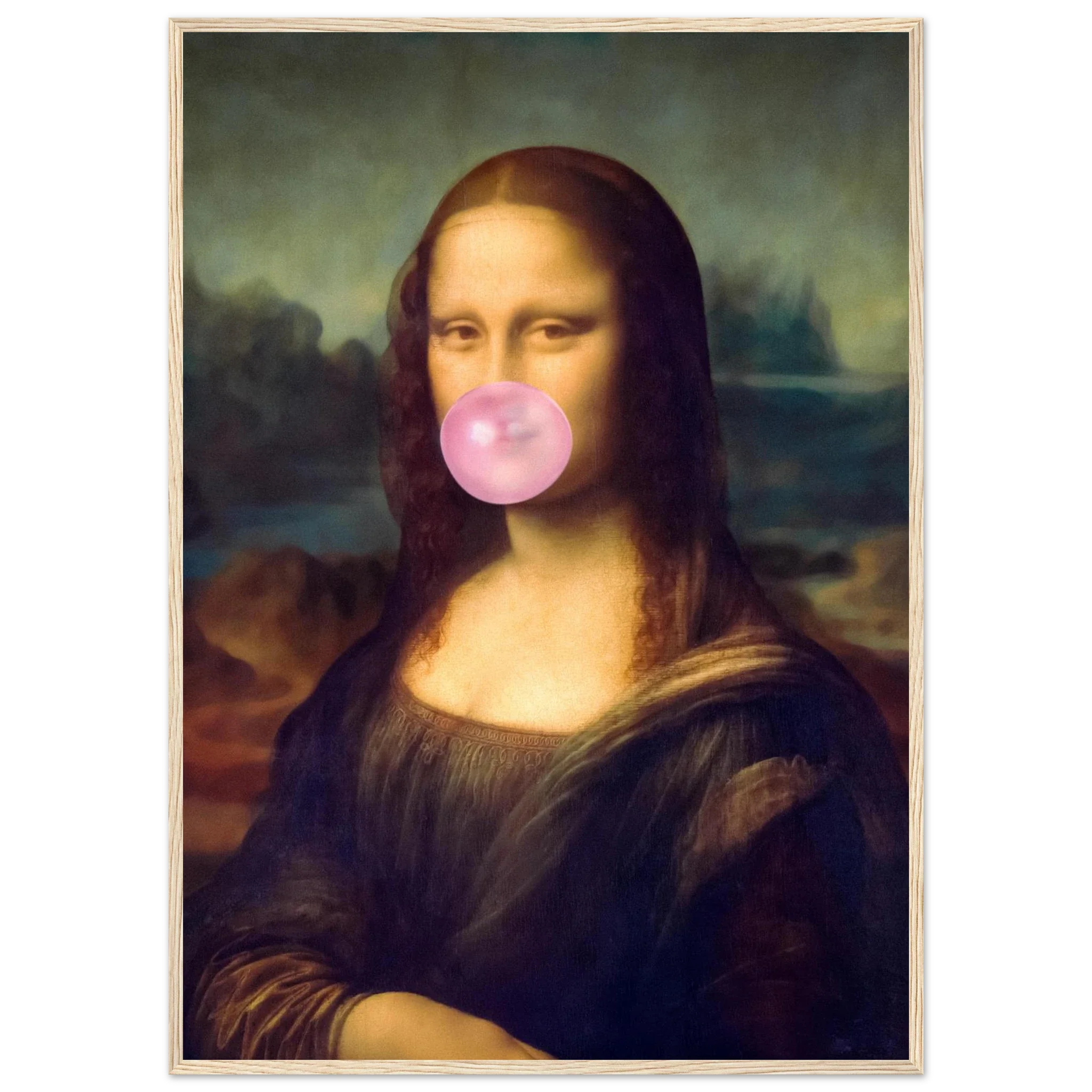 Mona Lisa Bubble Gum