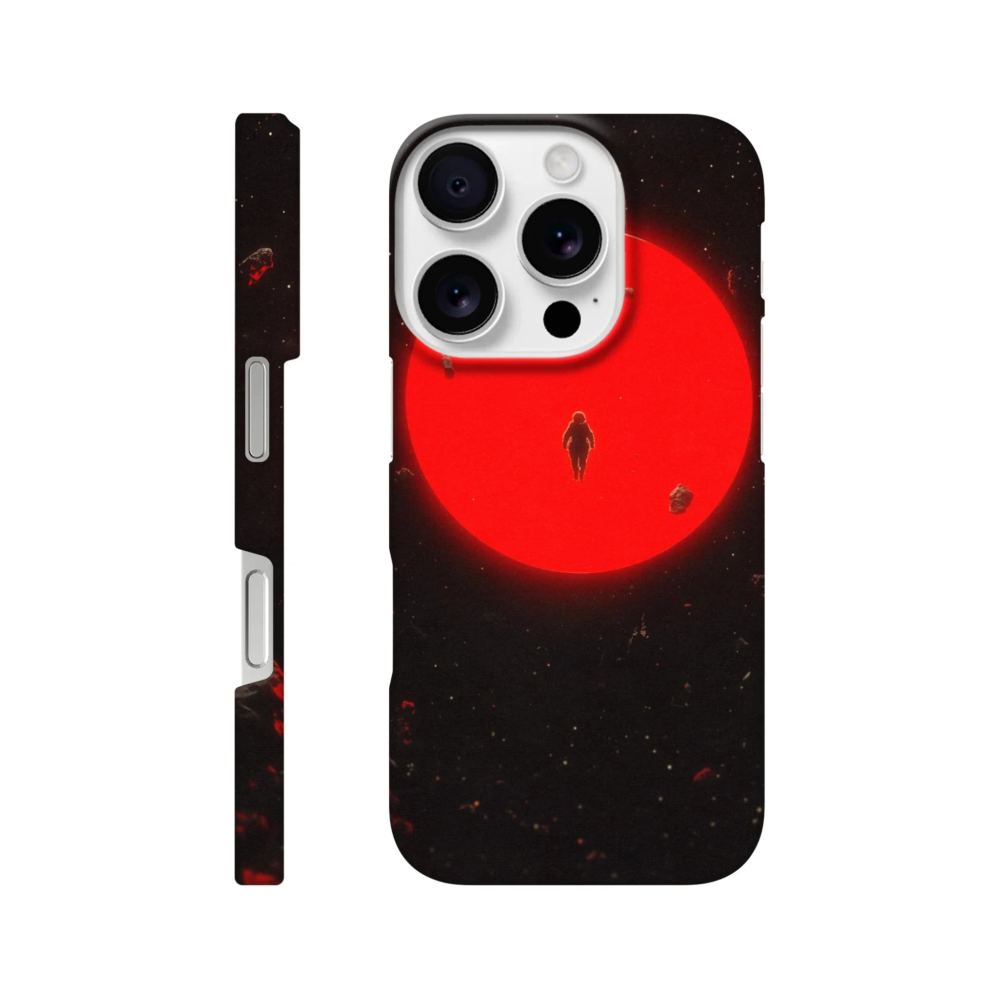 Red Moon iPhone Case