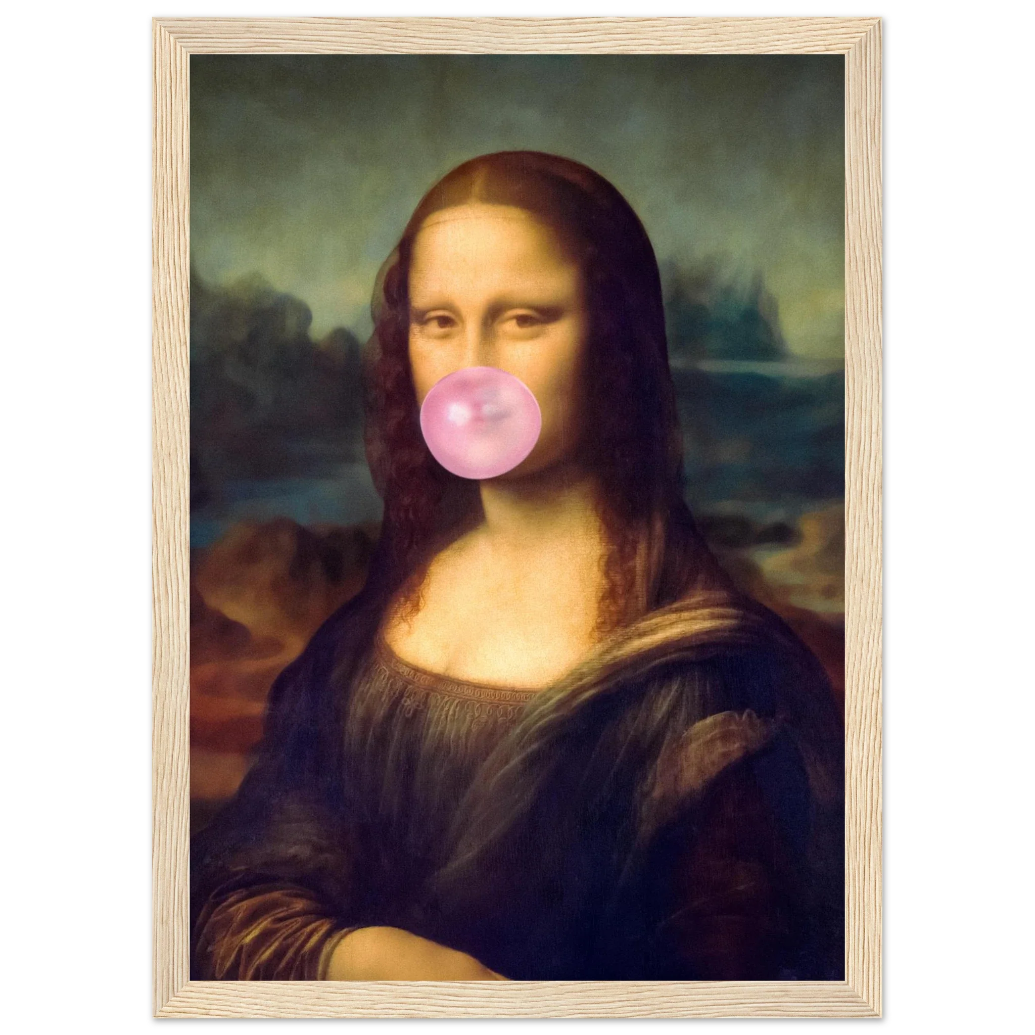 Mona Lisa Bubble Gum