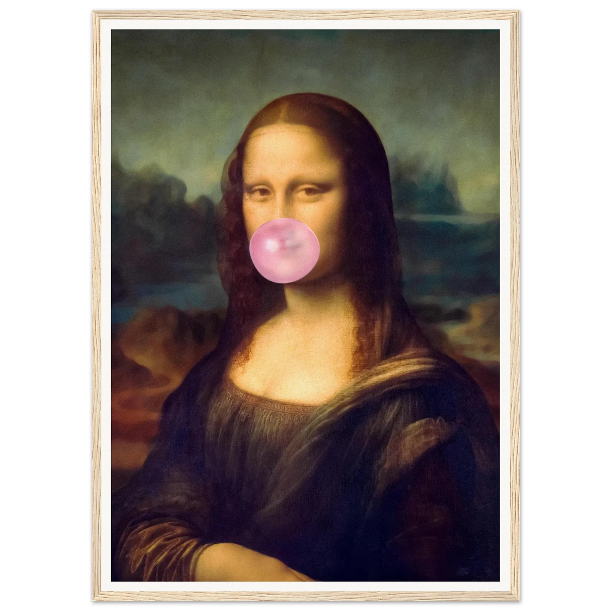 Mona Lisa Bubble Gum