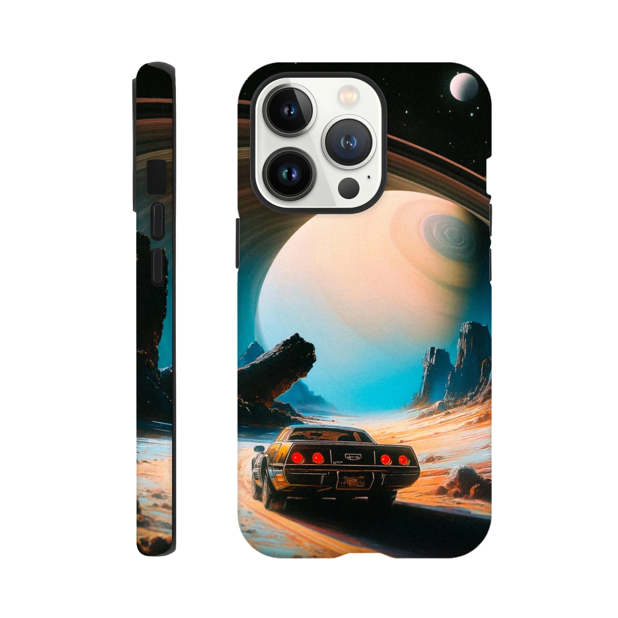 Space Race iPhone Case