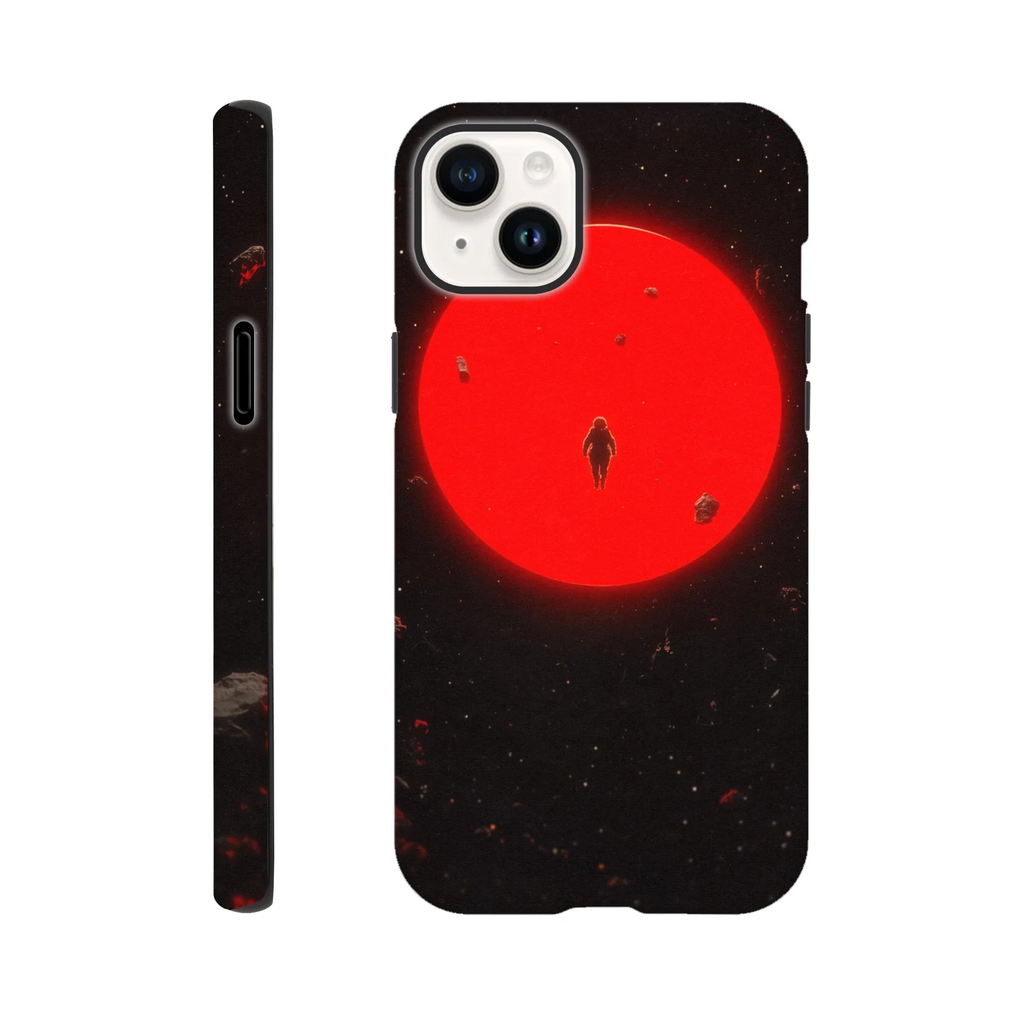 Red Moon iPhone Case