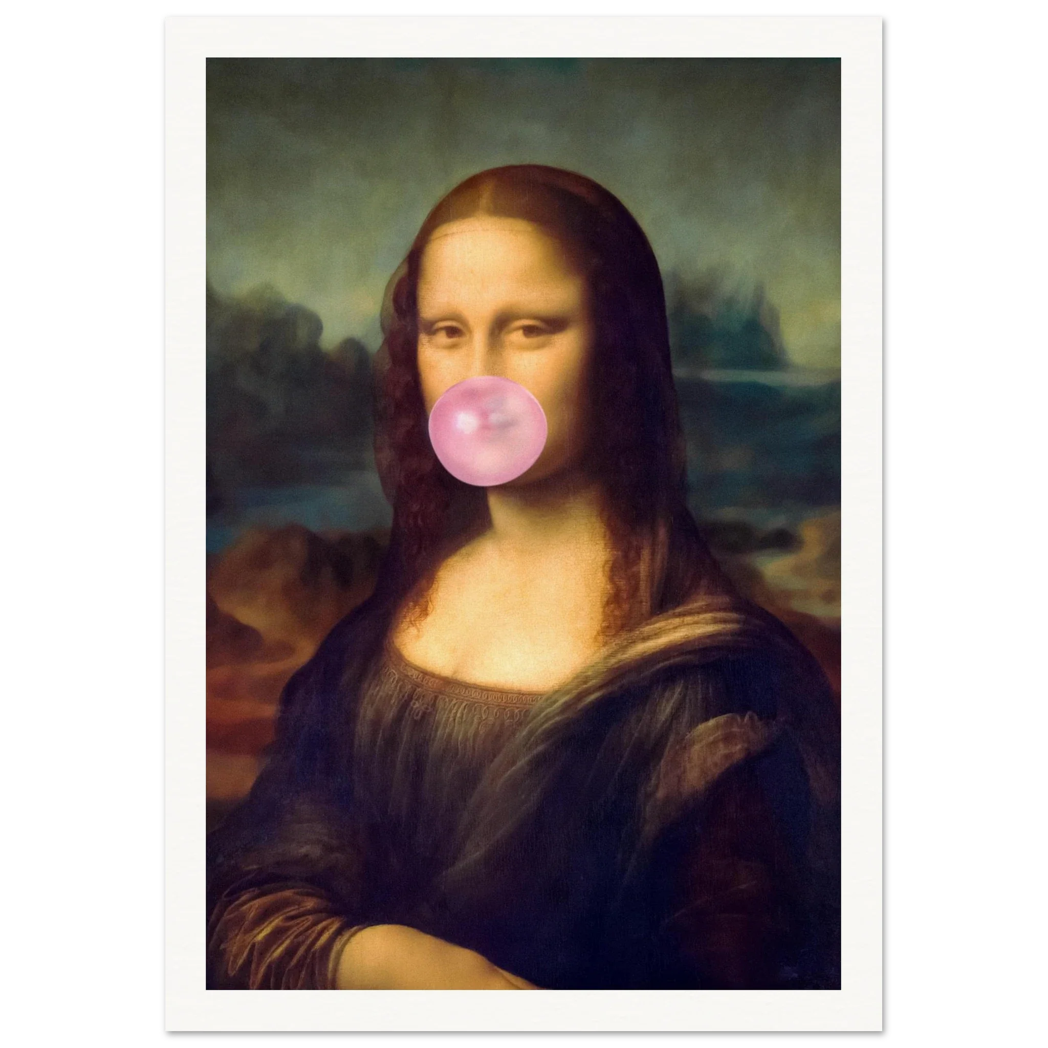 Mona Lisa Bubble Gum