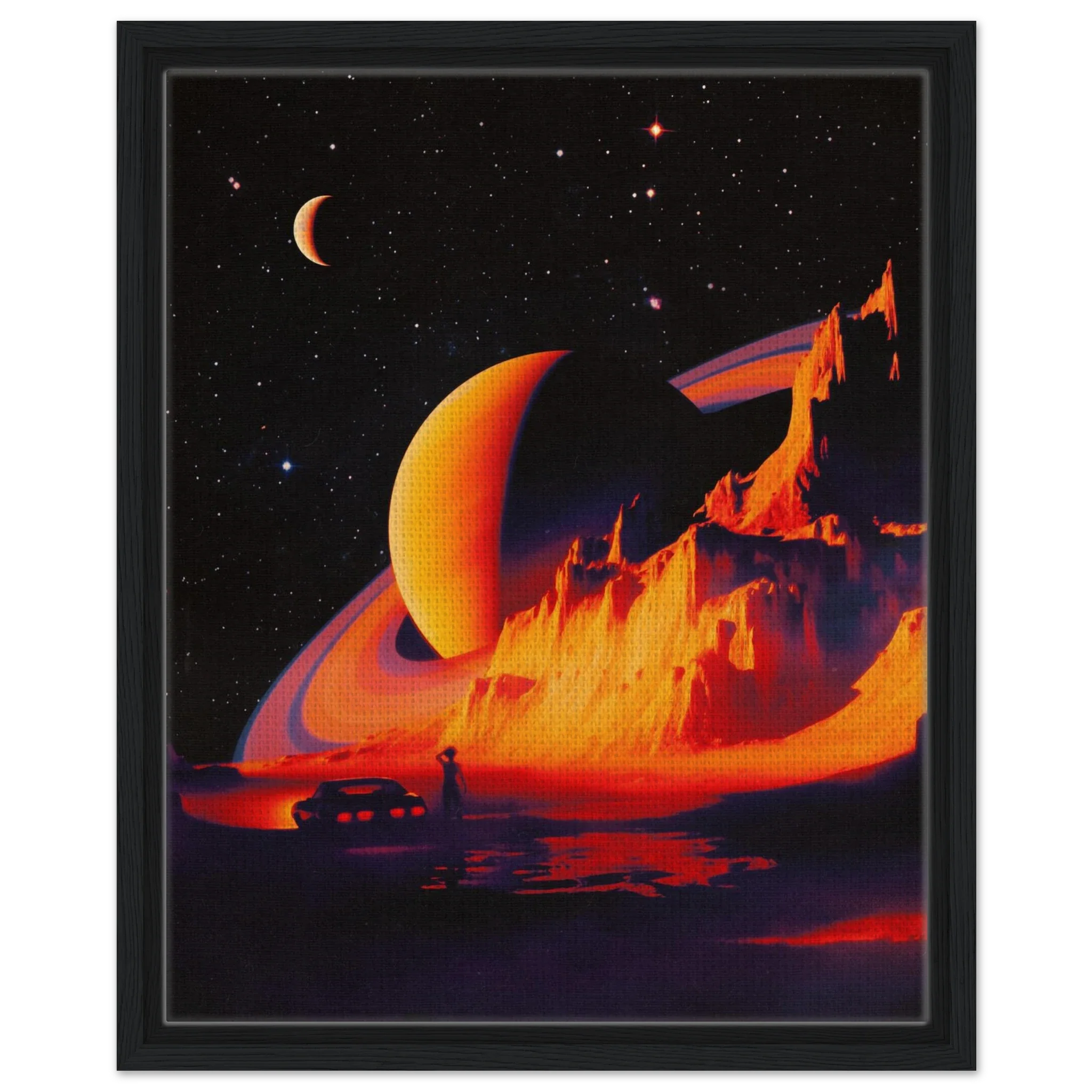 Alien Landscape Canvas