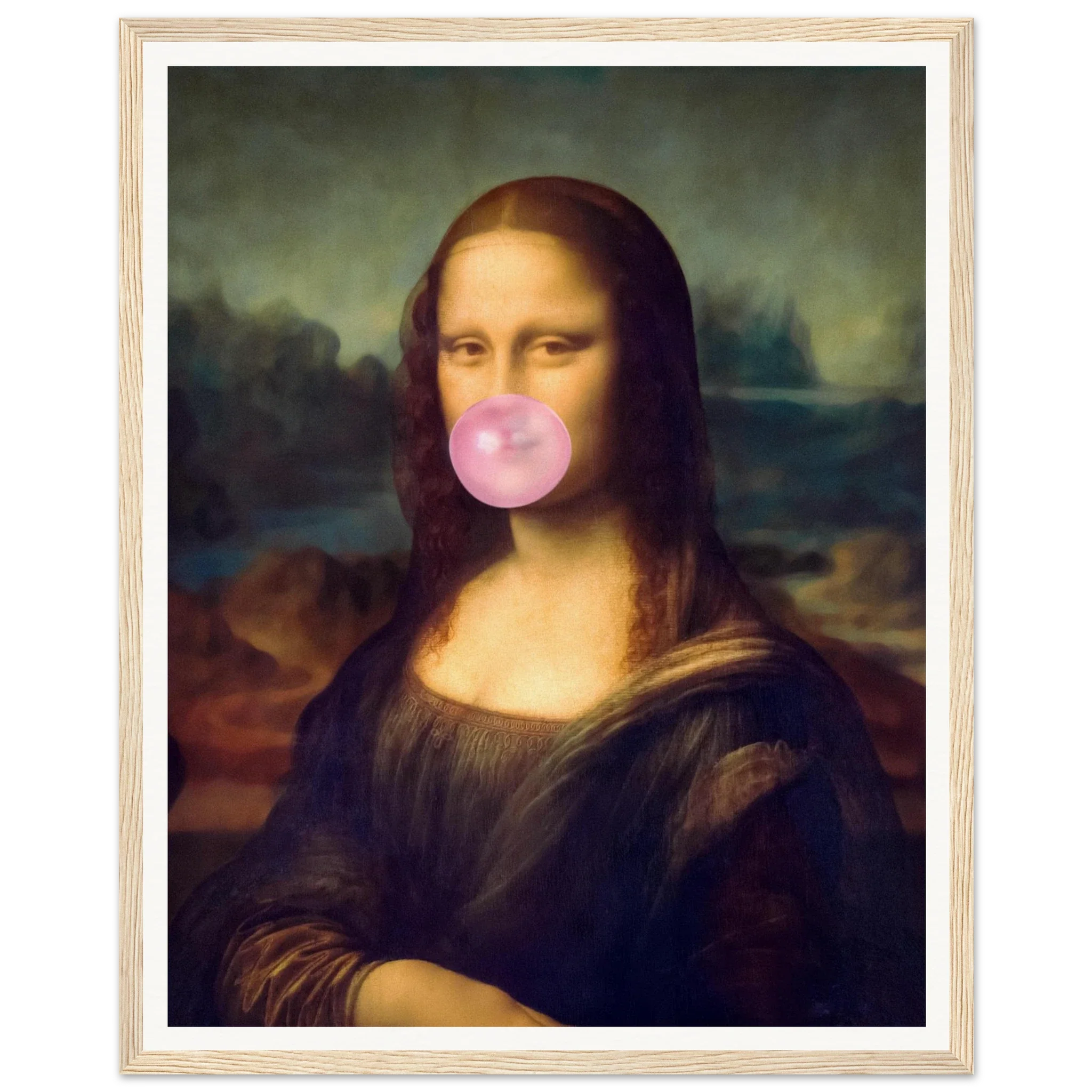 Mona Lisa Bubble Gum