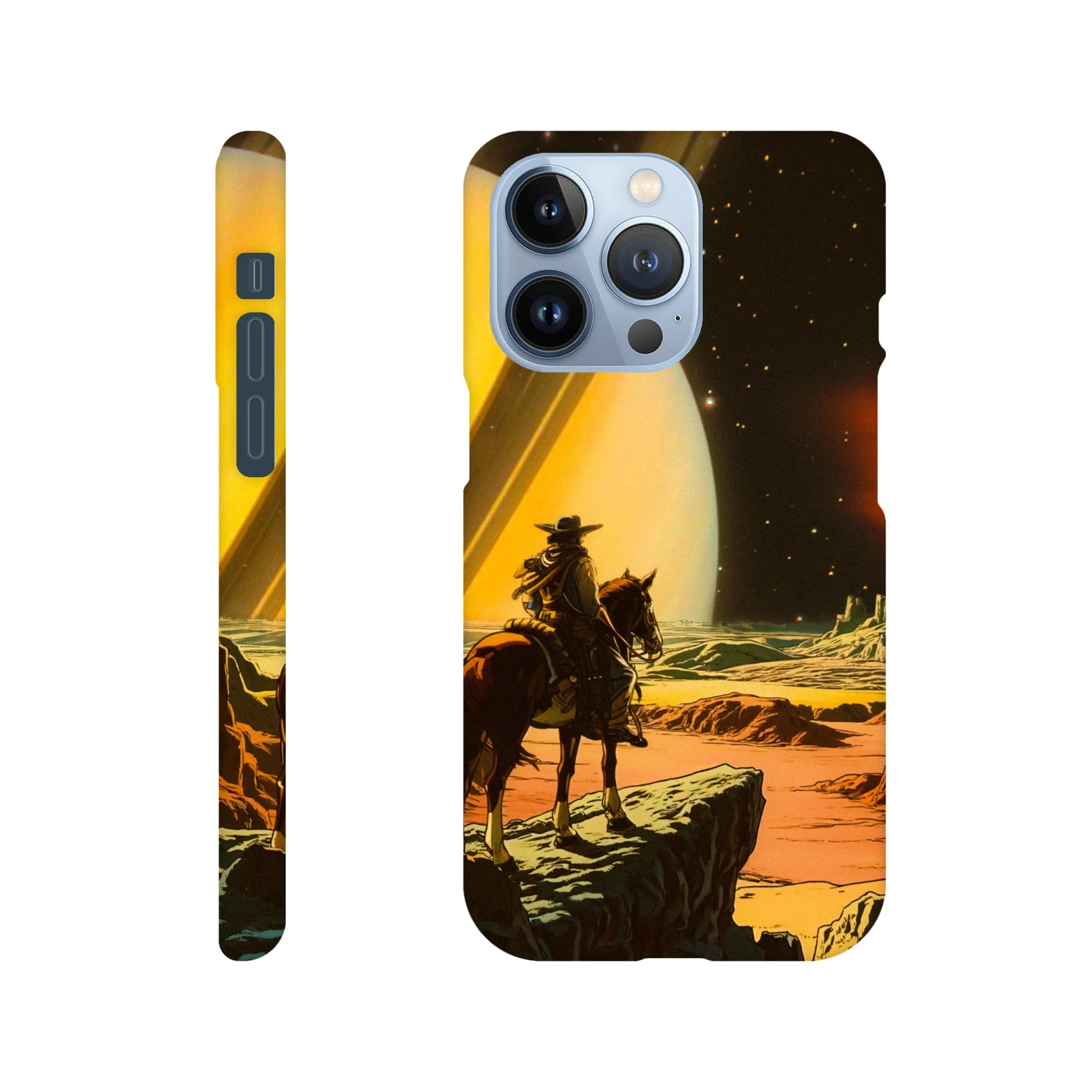 Cosmic Cowboy iPhone Case